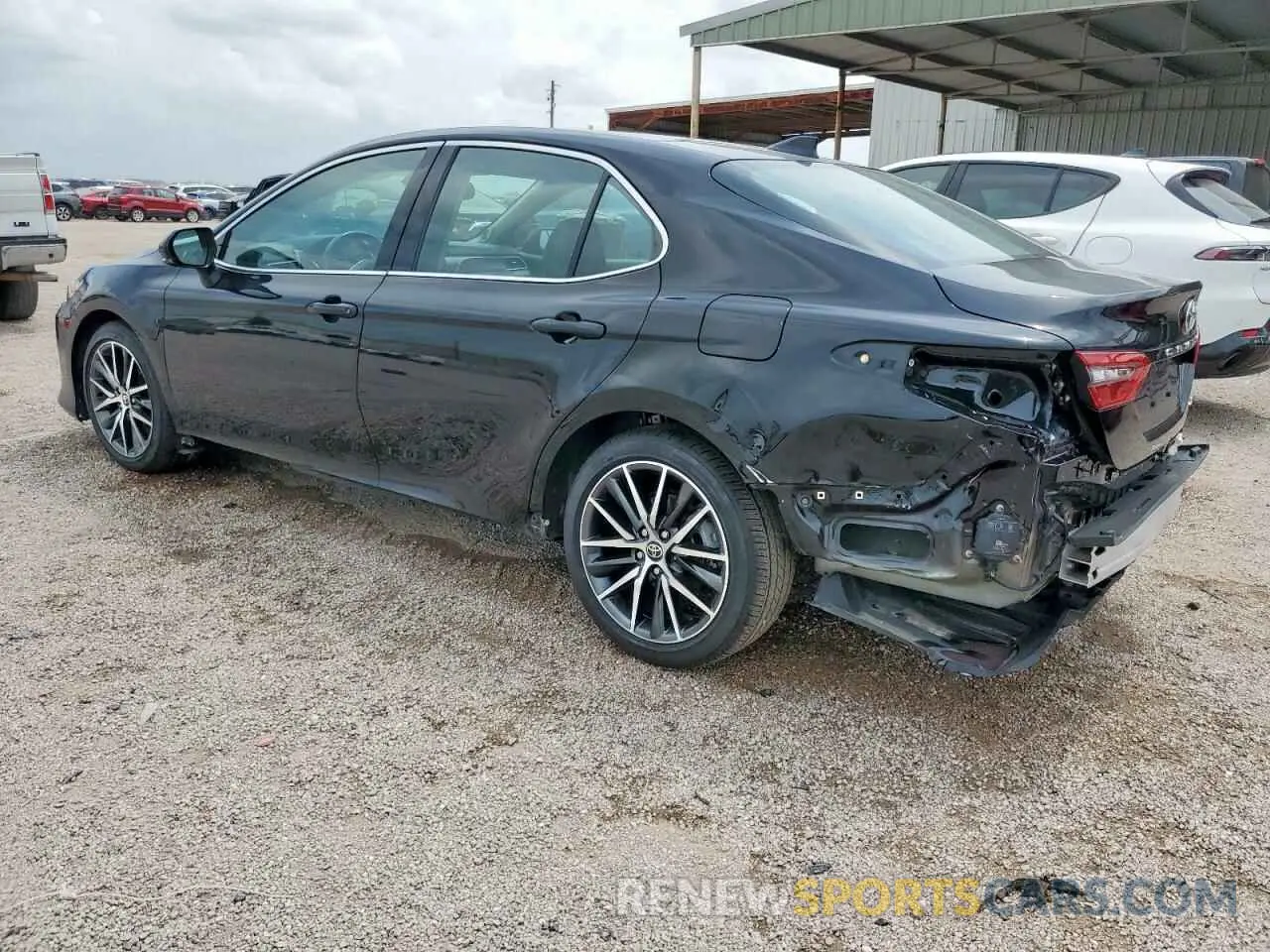 2 Photograph of a damaged car 4T1F11AKXNU075166 TOYOTA CAMRY 2022