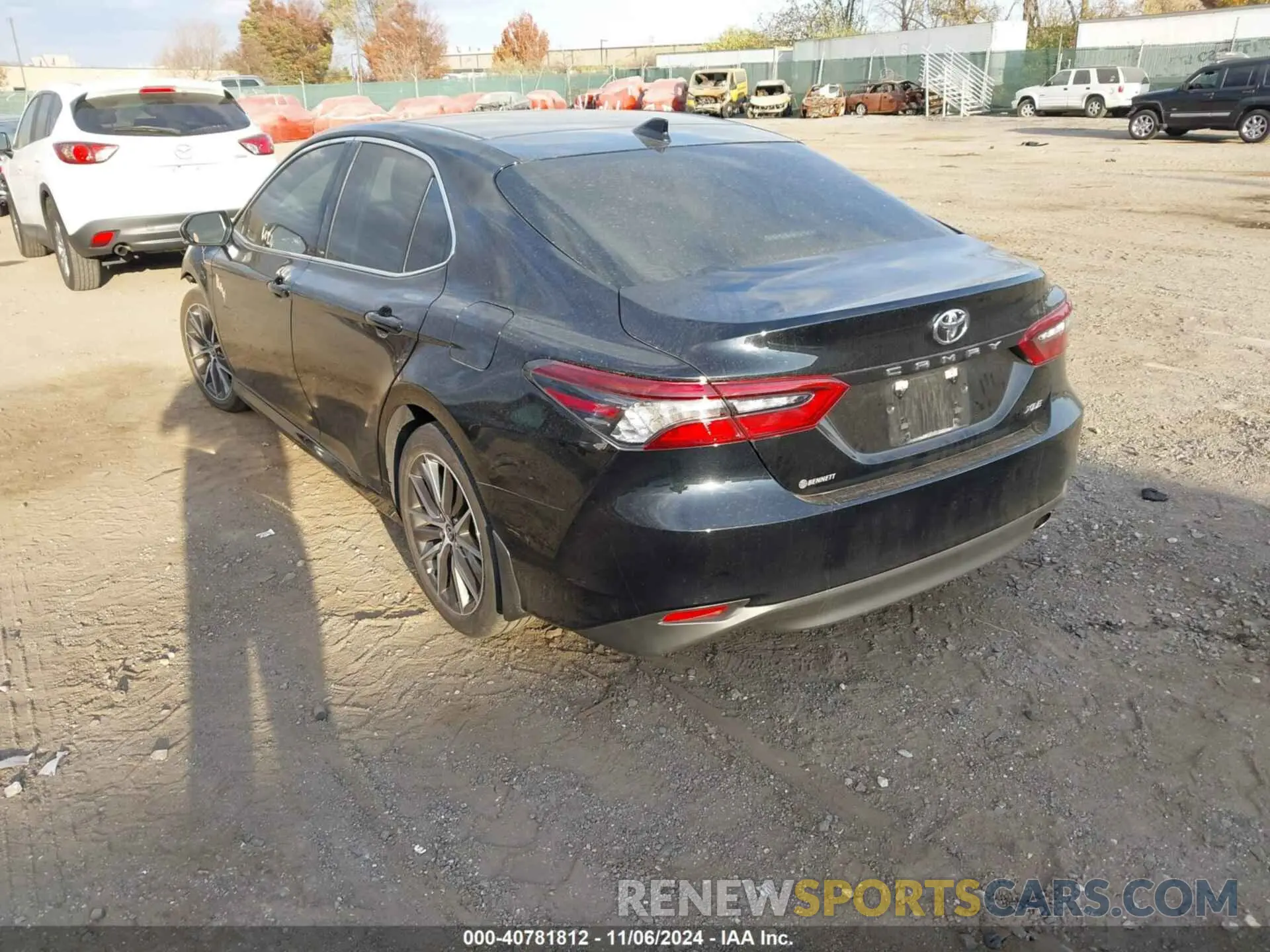 3 Photograph of a damaged car 4T1F11AKXNU718213 TOYOTA CAMRY 2022