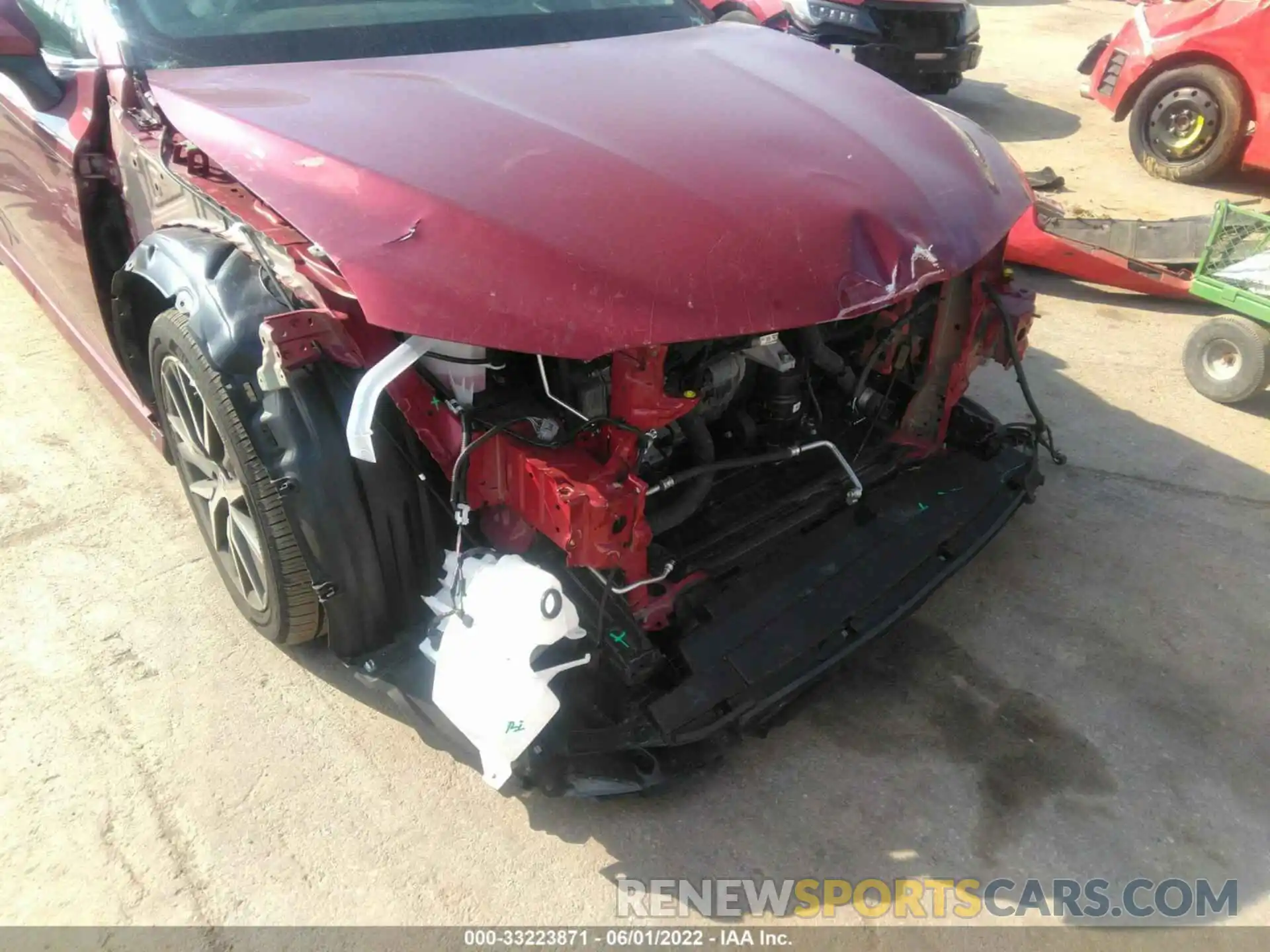 6 Photograph of a damaged car 4T1F11BK1NU054625 TOYOTA CAMRY 2022