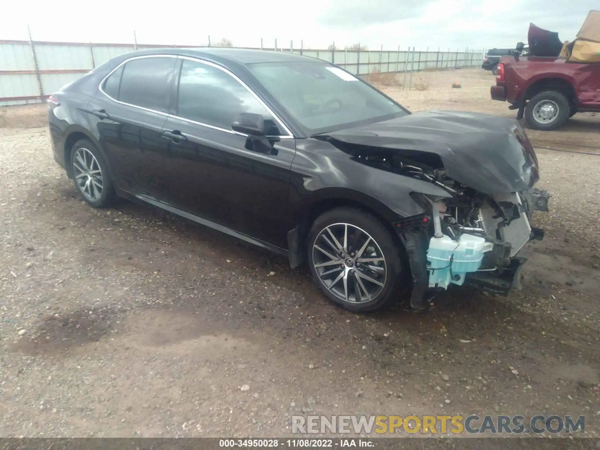 1 Photograph of a damaged car 4T1F11BK7NU049090 TOYOTA CAMRY 2022