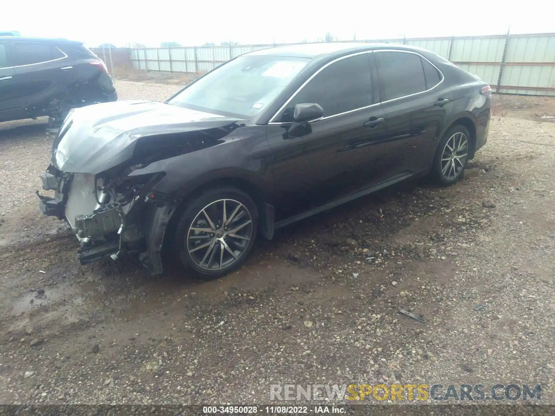 2 Photograph of a damaged car 4T1F11BK7NU049090 TOYOTA CAMRY 2022