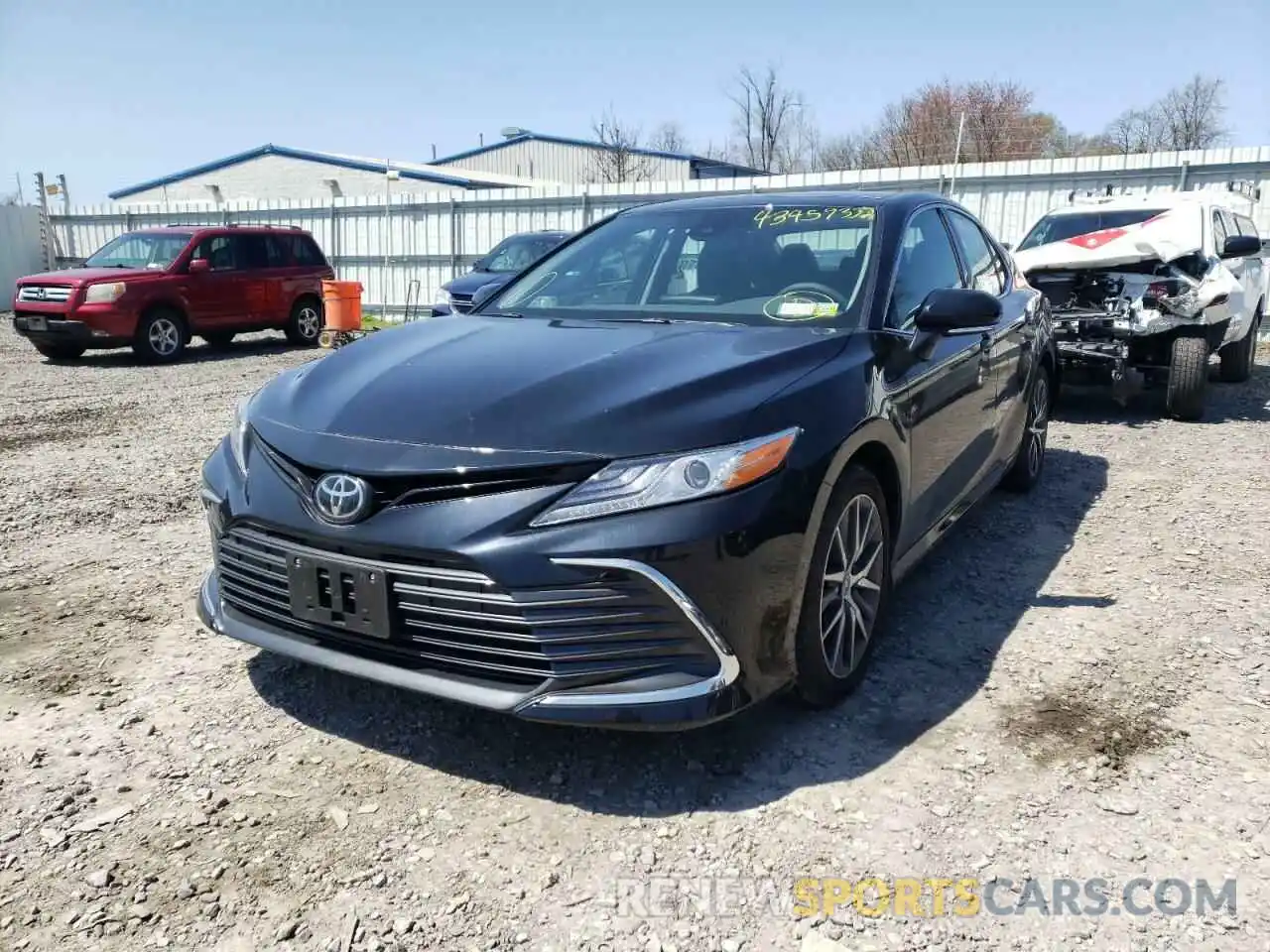 2 Photograph of a damaged car 4T1F11BK7NU053608 TOYOTA CAMRY 2022