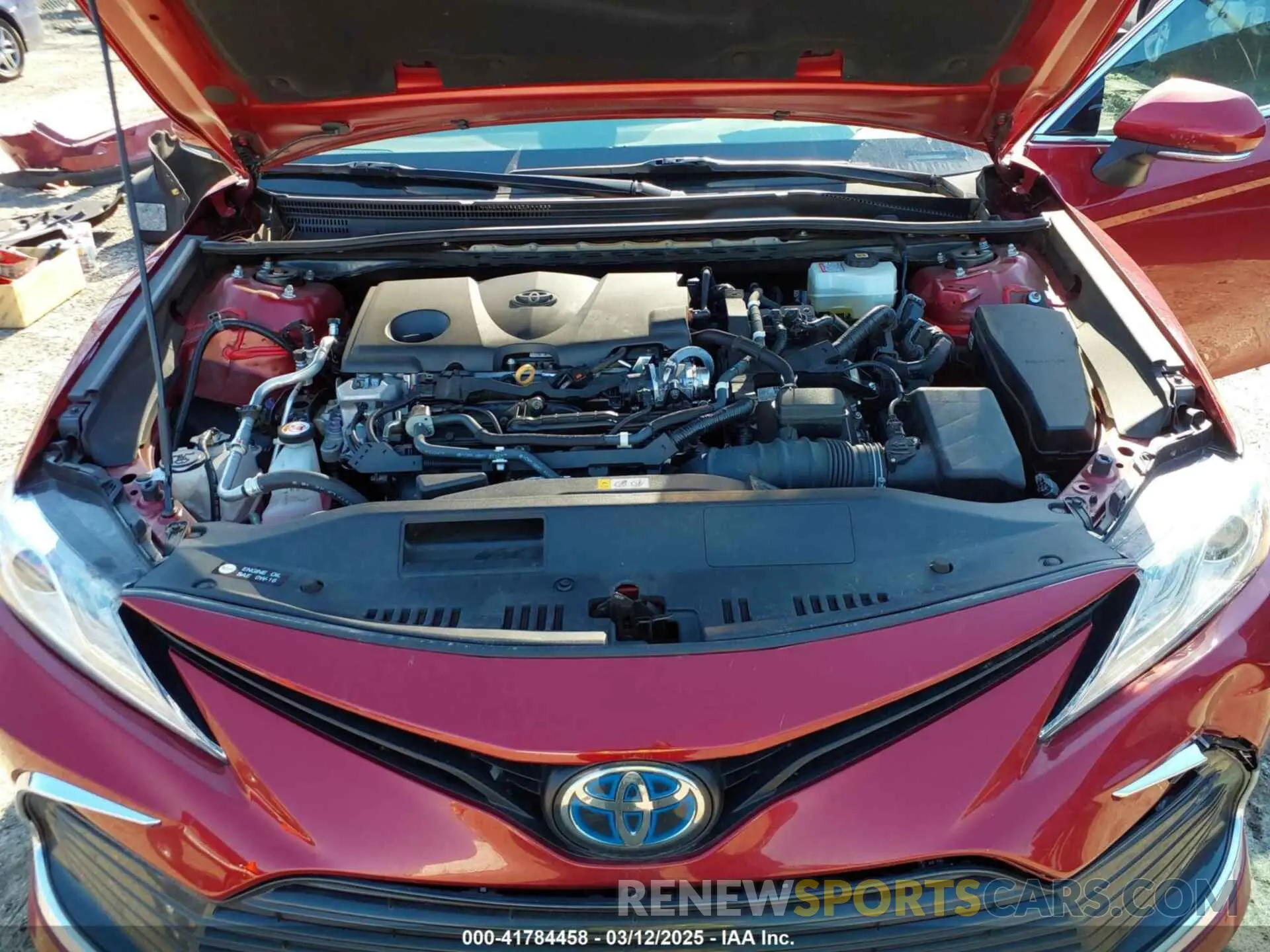 10 Photograph of a damaged car 4T1F31AK2NU576207 TOYOTA CAMRY 2022