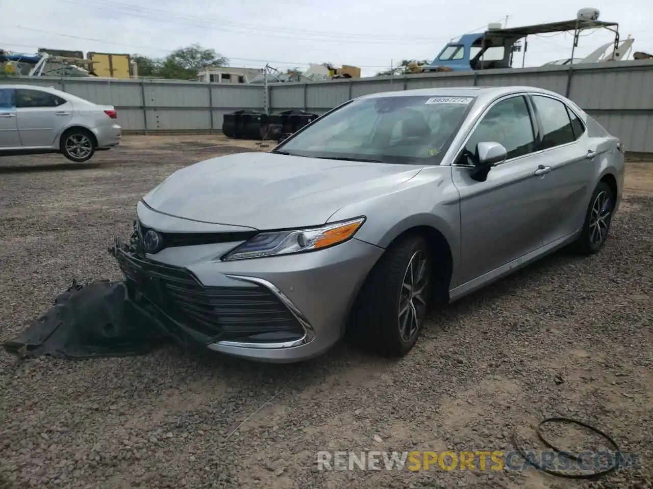 2 Photograph of a damaged car 4T1F31AK4NU577052 TOYOTA CAMRY 2022