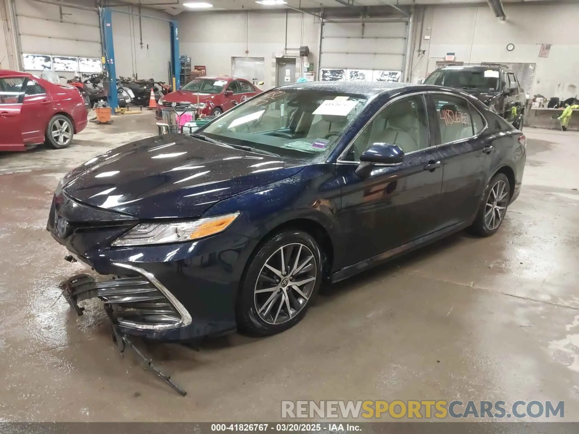 2 Photograph of a damaged car 4T1F31AK4NU579884 TOYOTA CAMRY 2022