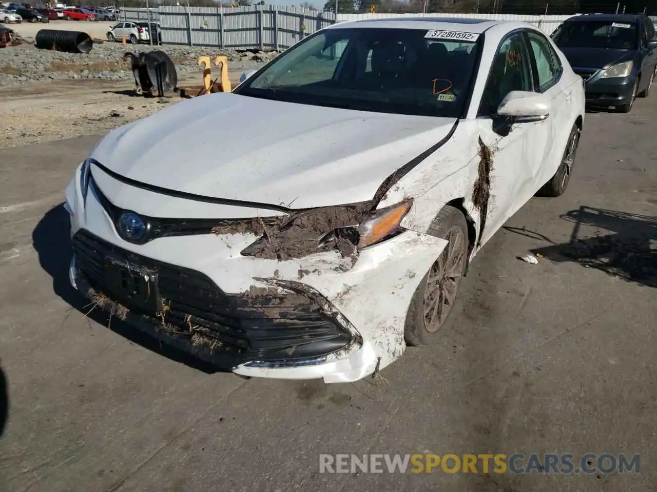 9 Photograph of a damaged car 4T1F31AK6NU579854 TOYOTA CAMRY 2022