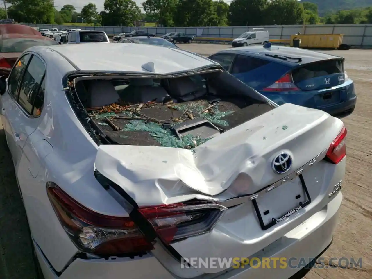 9 Photograph of a damaged car 4T1F31AK8NU579614 TOYOTA CAMRY 2022