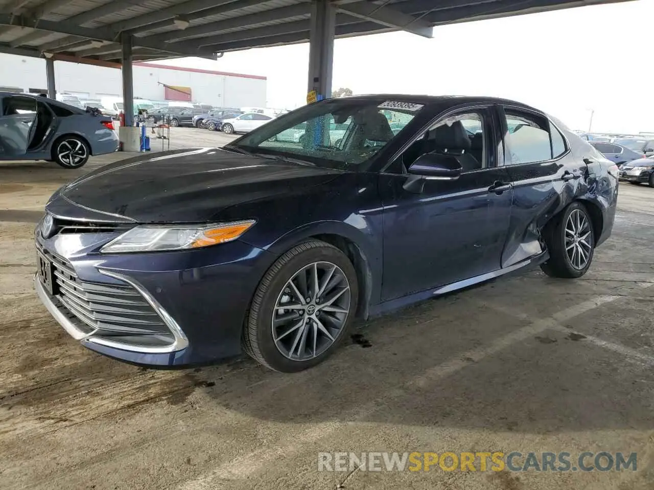 1 Photograph of a damaged car 4T1F31AK8NU589589 TOYOTA CAMRY 2022