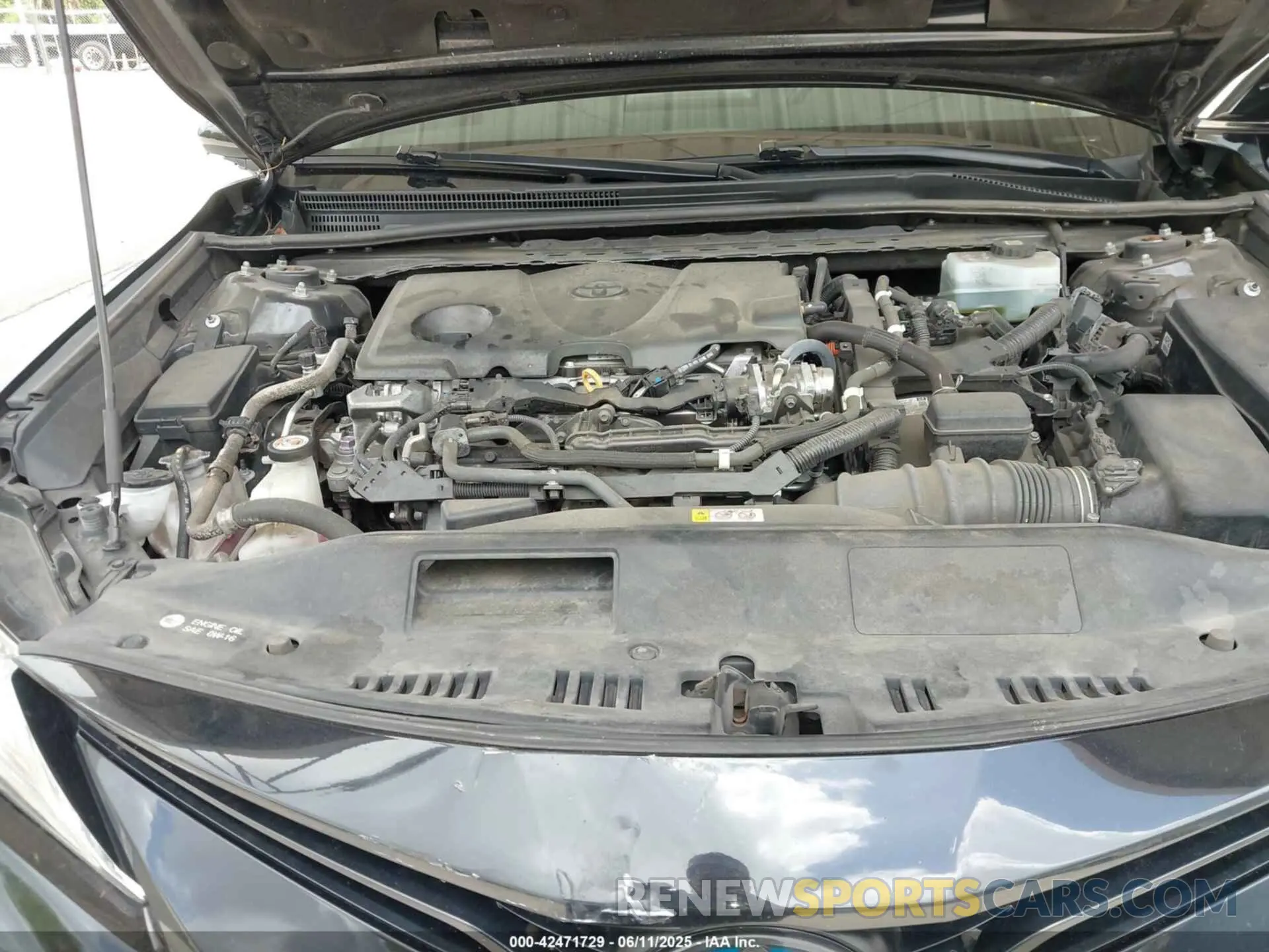 10 Photograph of a damaged car 4T1F31AK9NU586250 TOYOTA CAMRY 2022