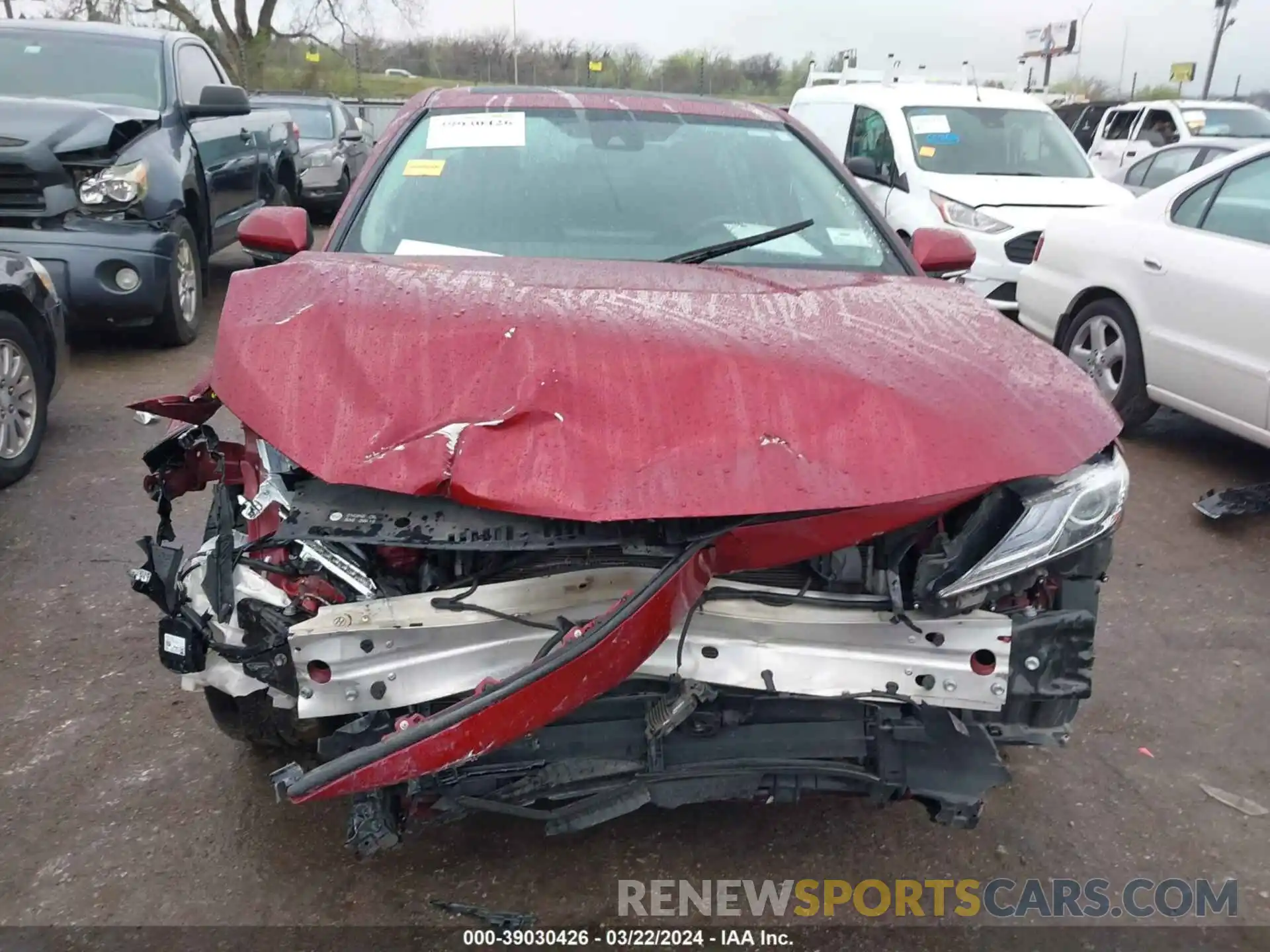 6 Photograph of a damaged car 4T1F31AKXNU598231 TOYOTA CAMRY 2022