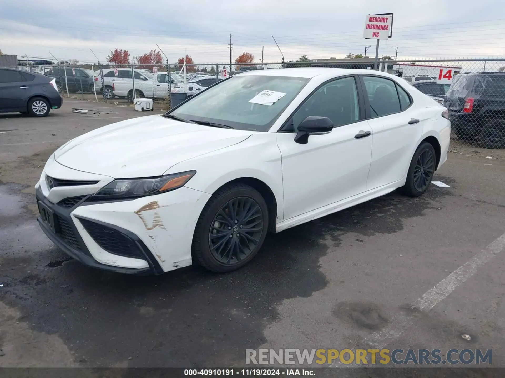 2 Photograph of a damaged car 4T1G11AK0NU012520 TOYOTA CAMRY 2022