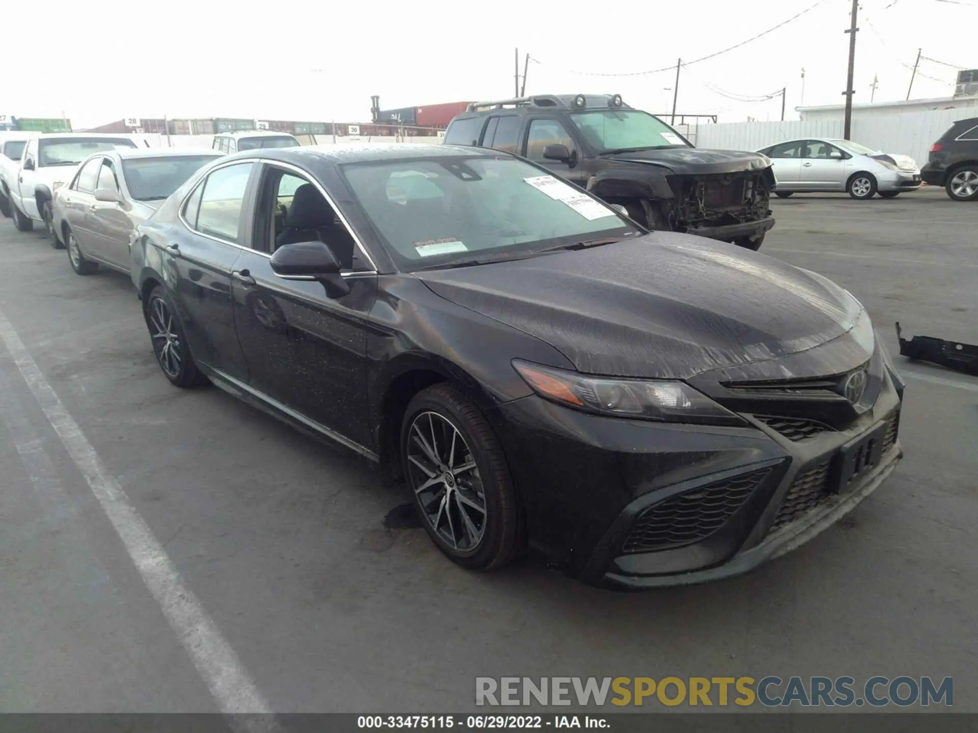 1 Photograph of a damaged car 4T1G11AK0NU017488 TOYOTA CAMRY 2022