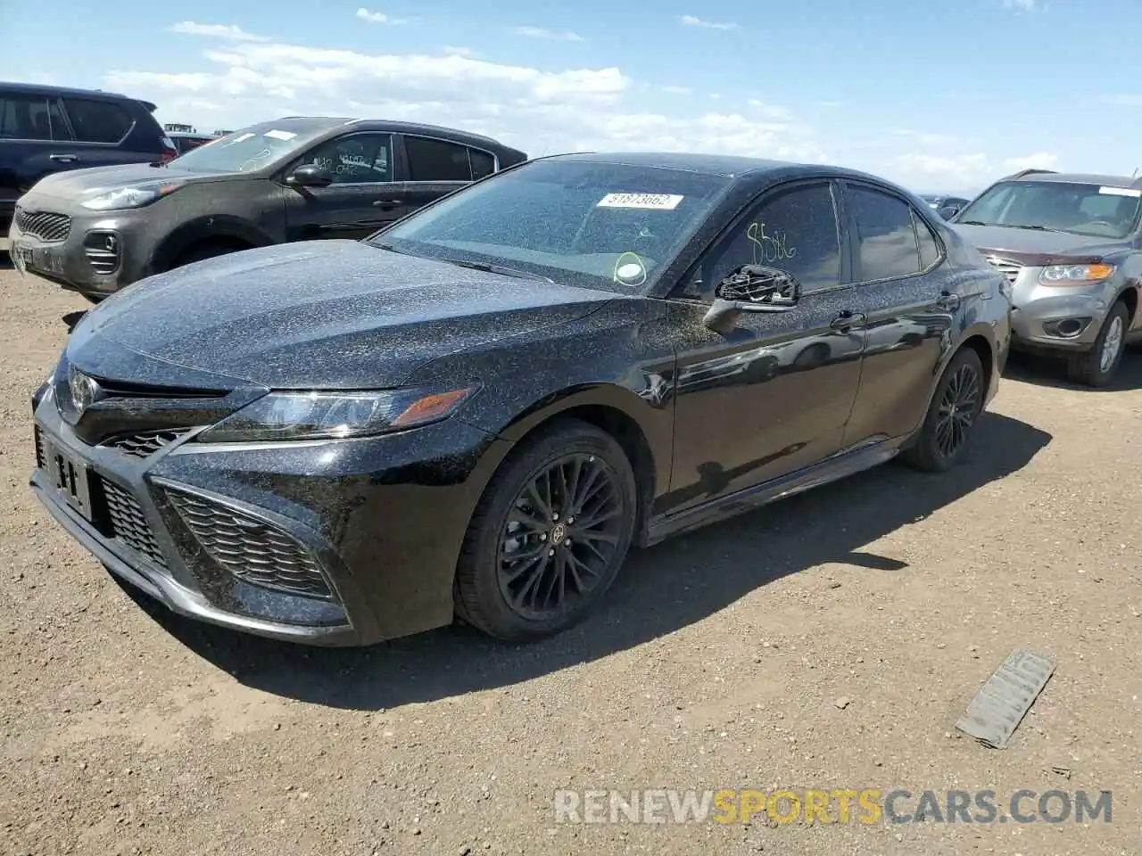 2 Photograph of a damaged car 4T1G11AK0NU017569 TOYOTA CAMRY 2022