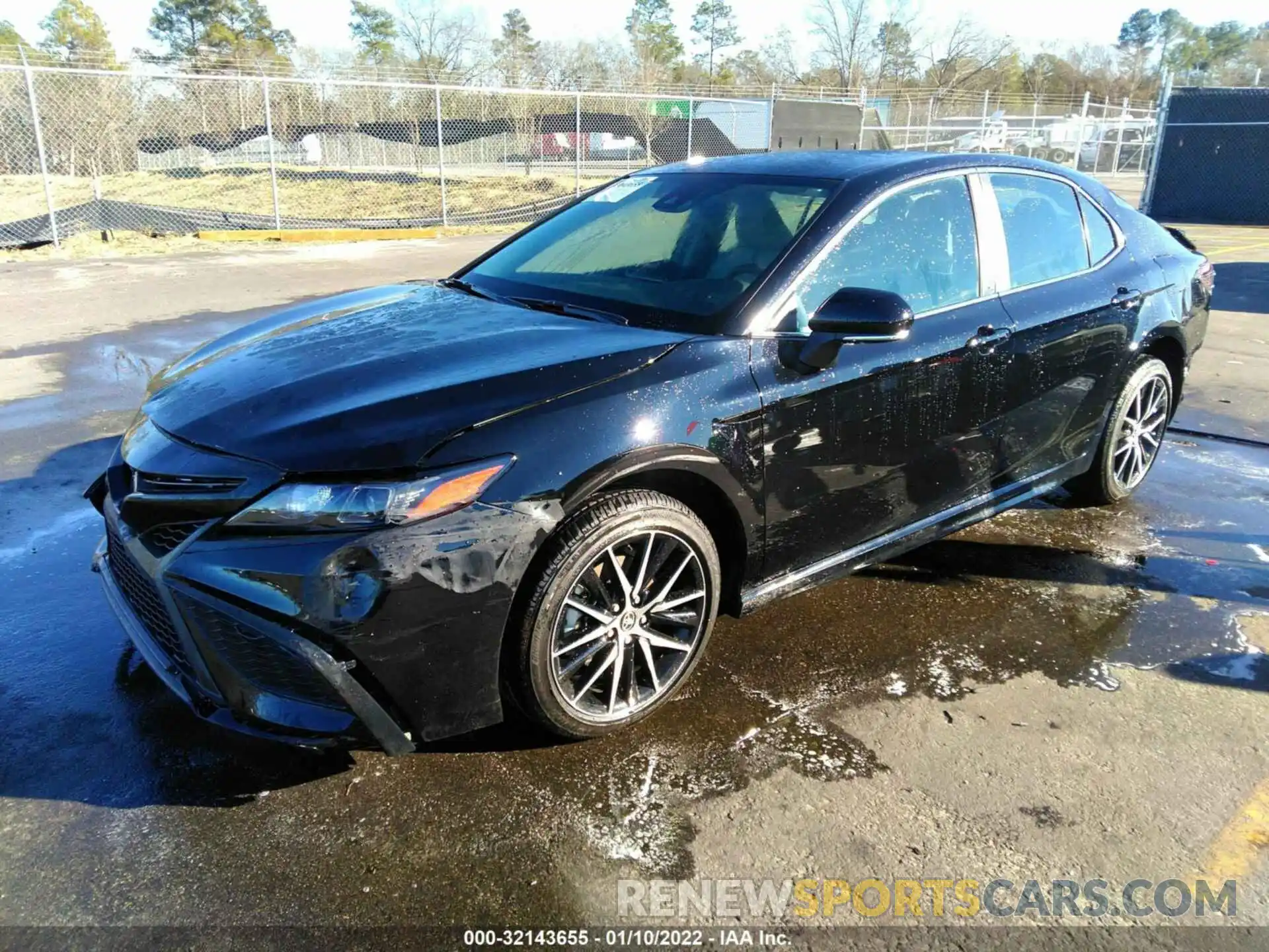 2 Photograph of a damaged car 4T1G11AK0NU018785 TOYOTA CAMRY 2022