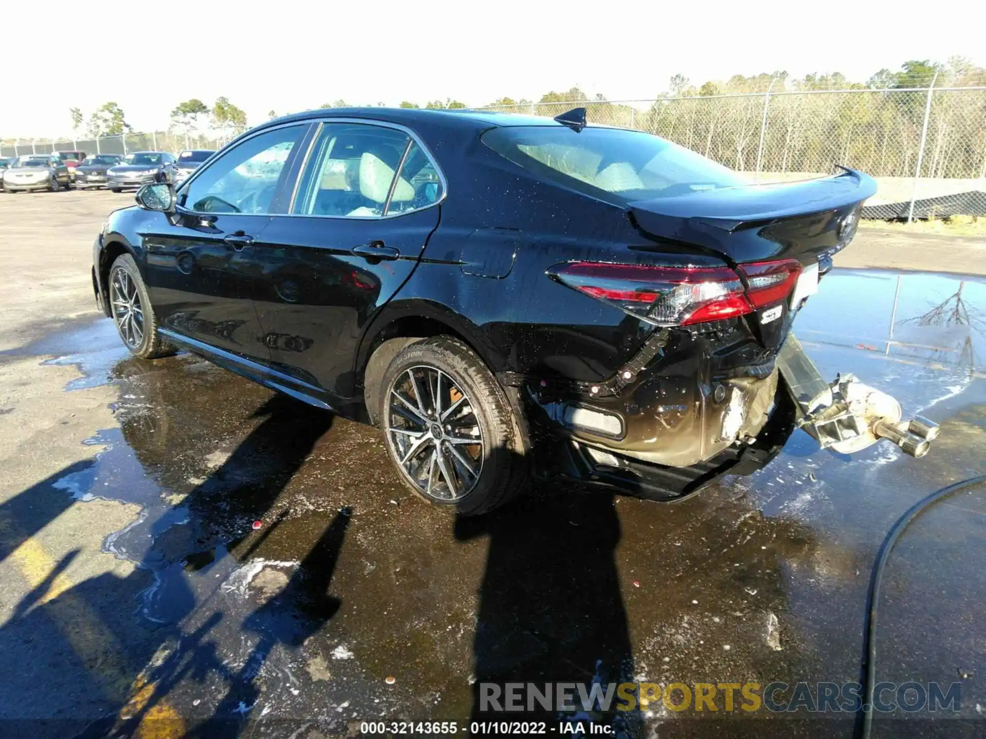 3 Photograph of a damaged car 4T1G11AK0NU018785 TOYOTA CAMRY 2022