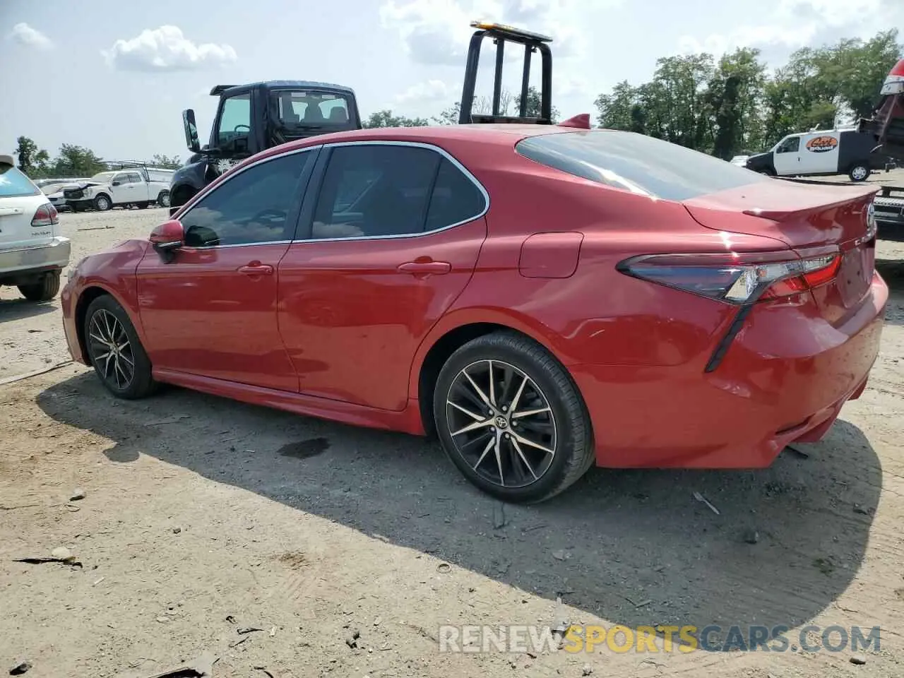 2 Photograph of a damaged car 4T1G11AK0NU031066 TOYOTA CAMRY 2022