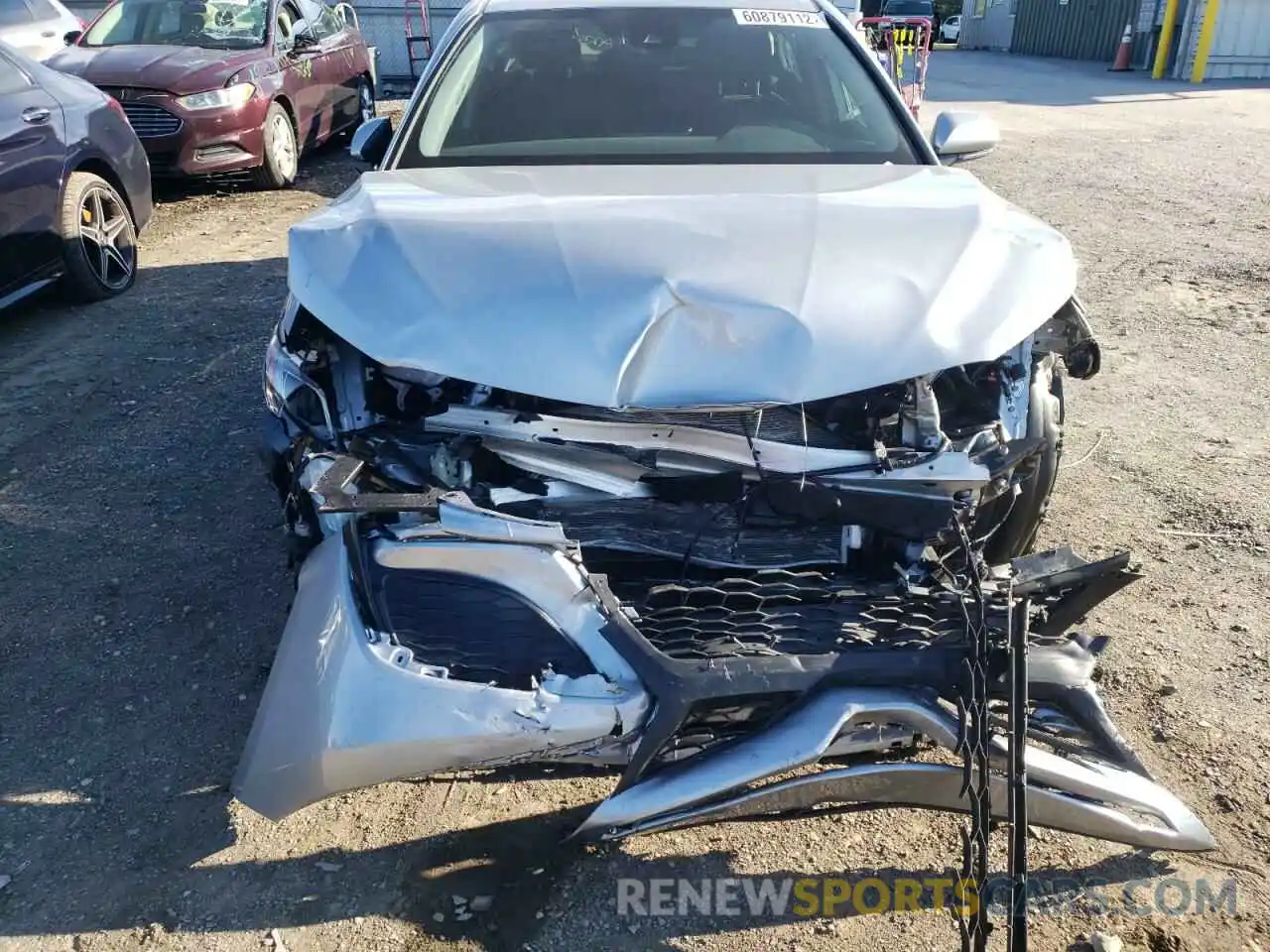 9 Photograph of a damaged car 4T1G11AK0NU042553 TOYOTA CAMRY 2022