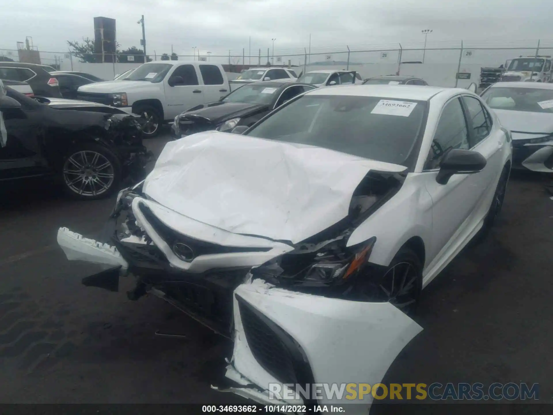 6 Photograph of a damaged car 4T1G11AK0NU048532 TOYOTA CAMRY 2022