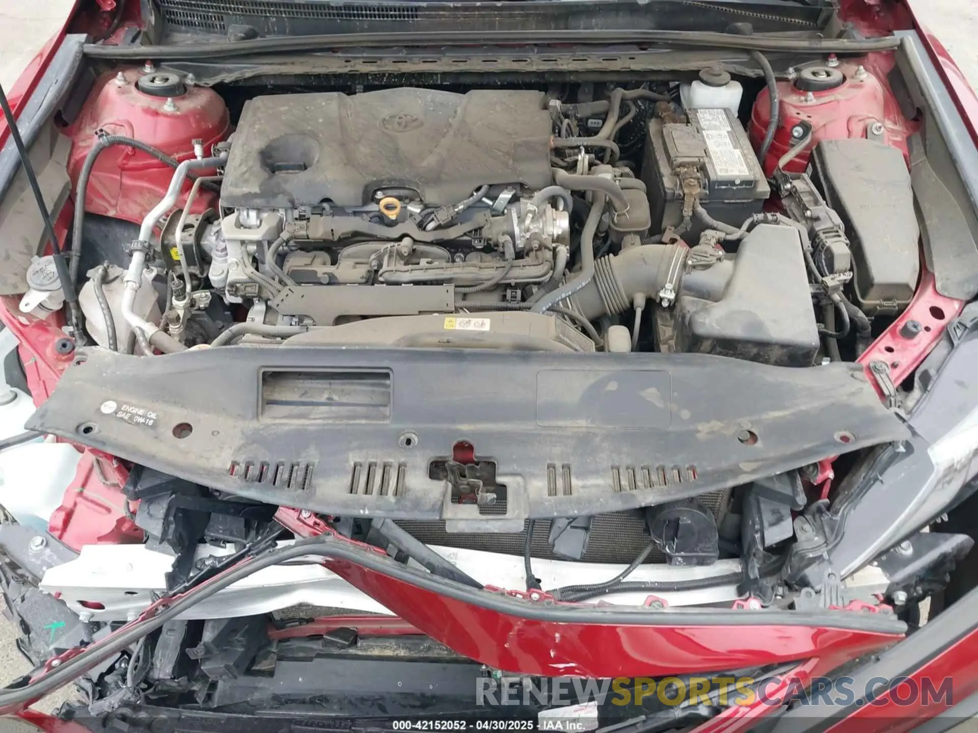 10 Photograph of a damaged car 4T1G11AK0NU052841 TOYOTA CAMRY 2022