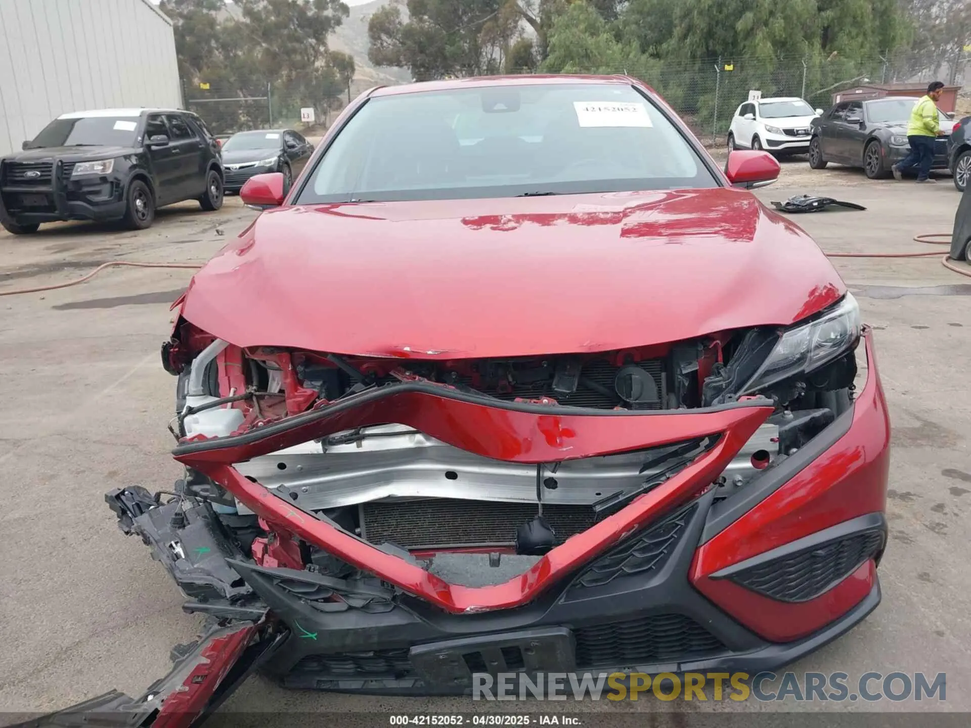 12 Photograph of a damaged car 4T1G11AK0NU052841 TOYOTA CAMRY 2022