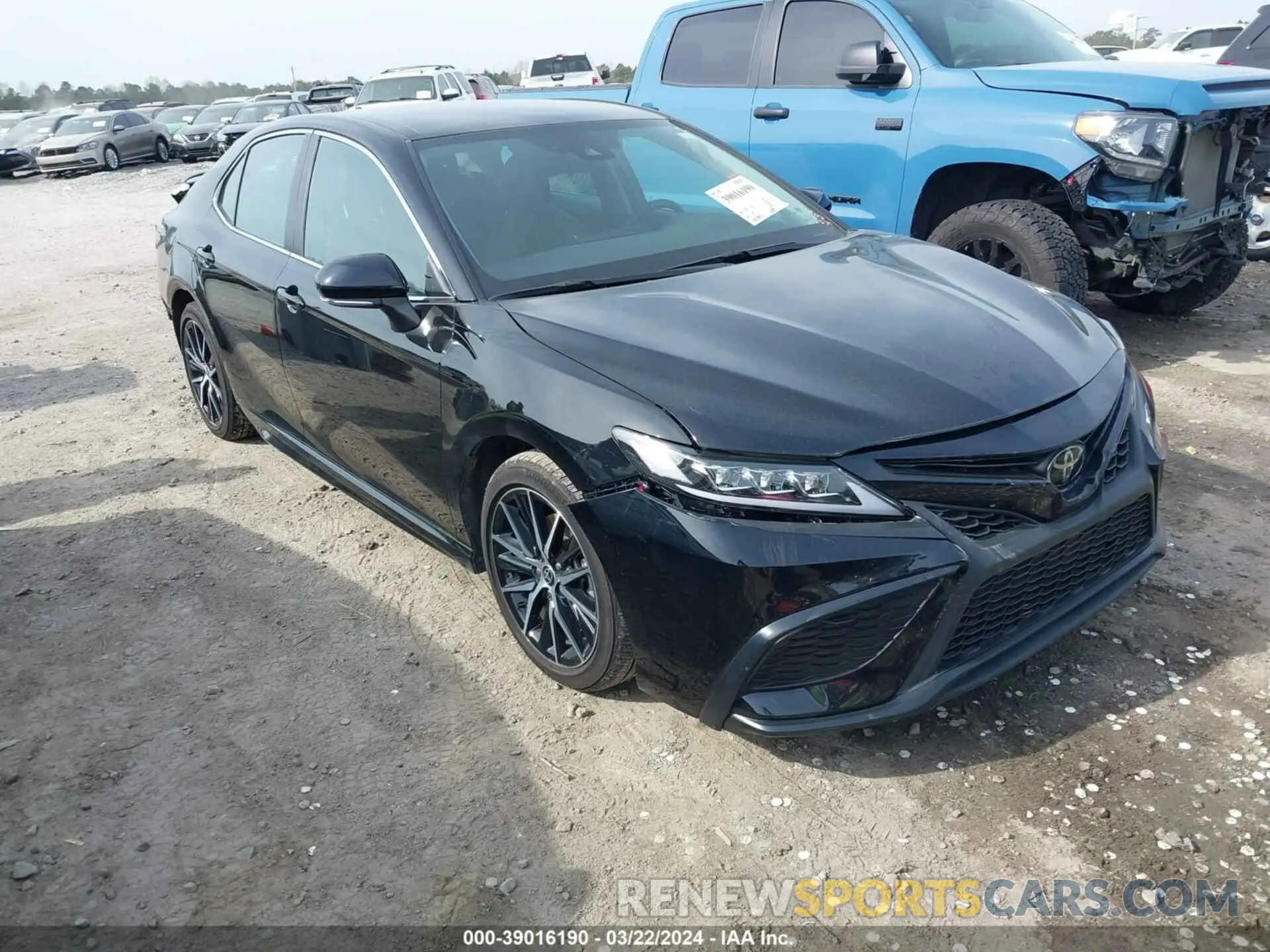 1 Photograph of a damaged car 4T1G11AK0NU058560 TOYOTA CAMRY 2022