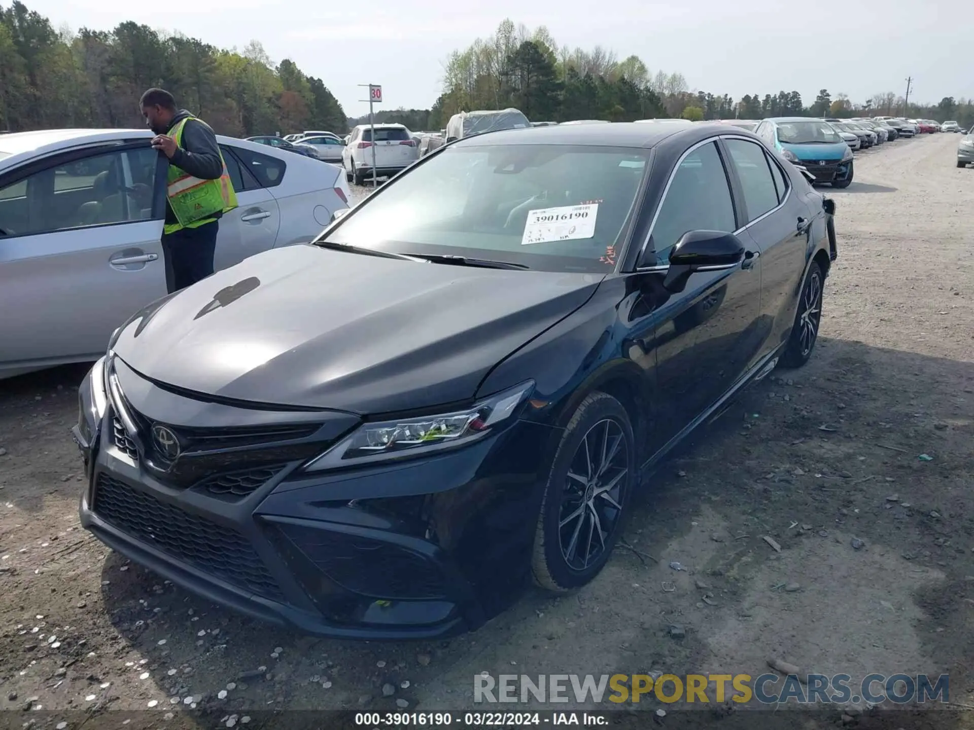 2 Photograph of a damaged car 4T1G11AK0NU058560 TOYOTA CAMRY 2022