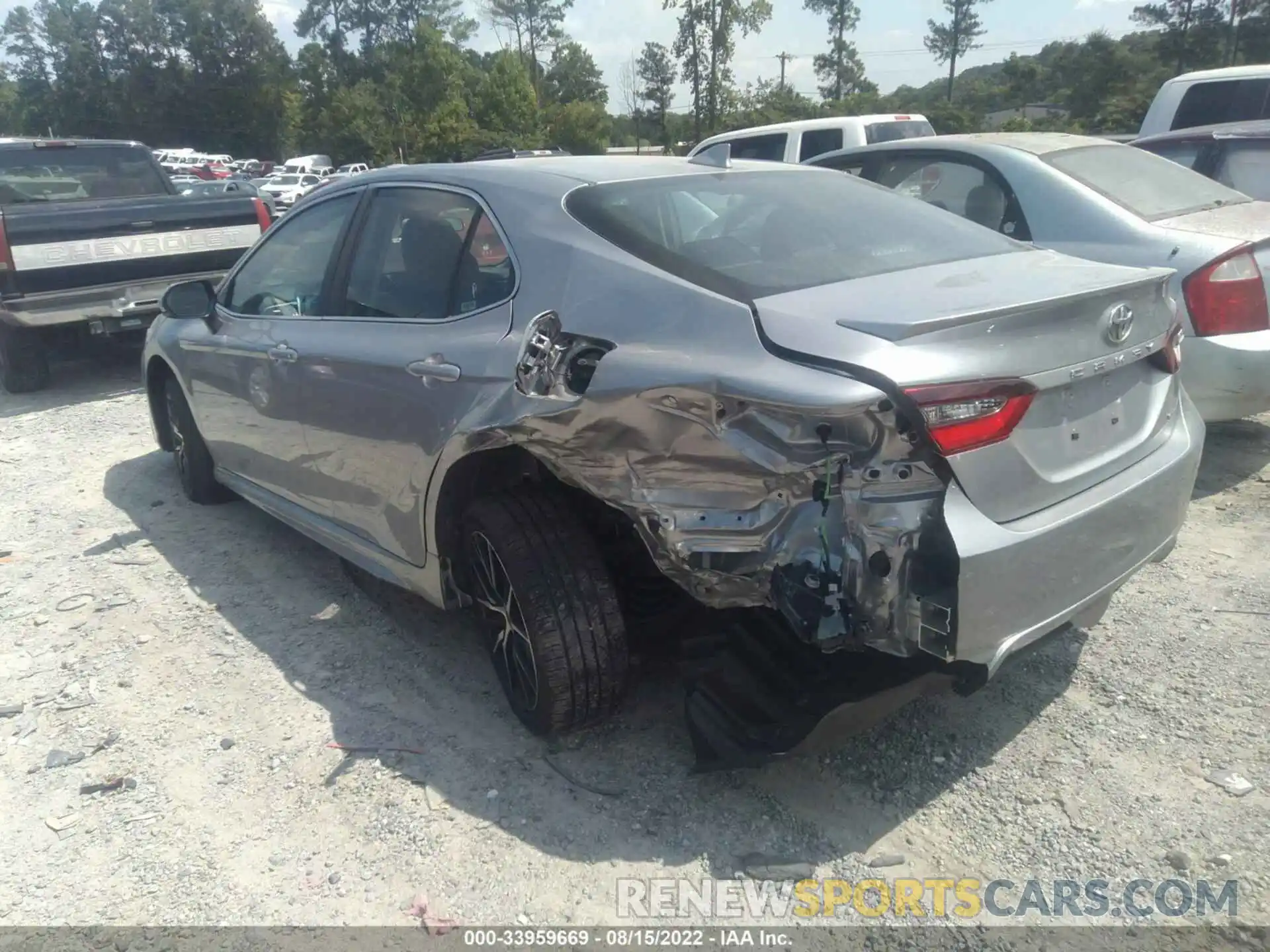 3 Photograph of a damaged car 4T1G11AK0NU628847 TOYOTA CAMRY 2022