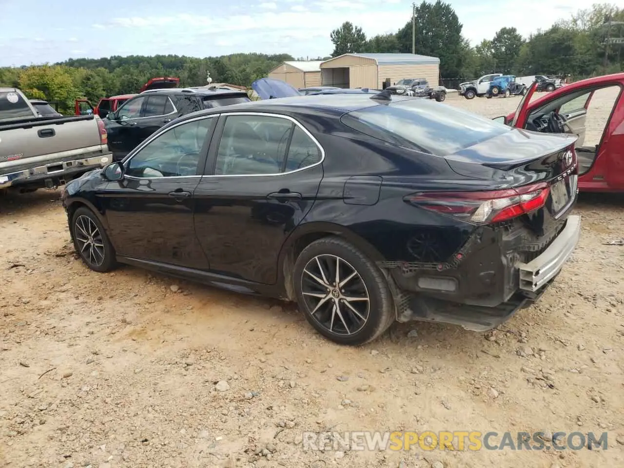 2 Photograph of a damaged car 4T1G11AK0NU639671 TOYOTA CAMRY 2022