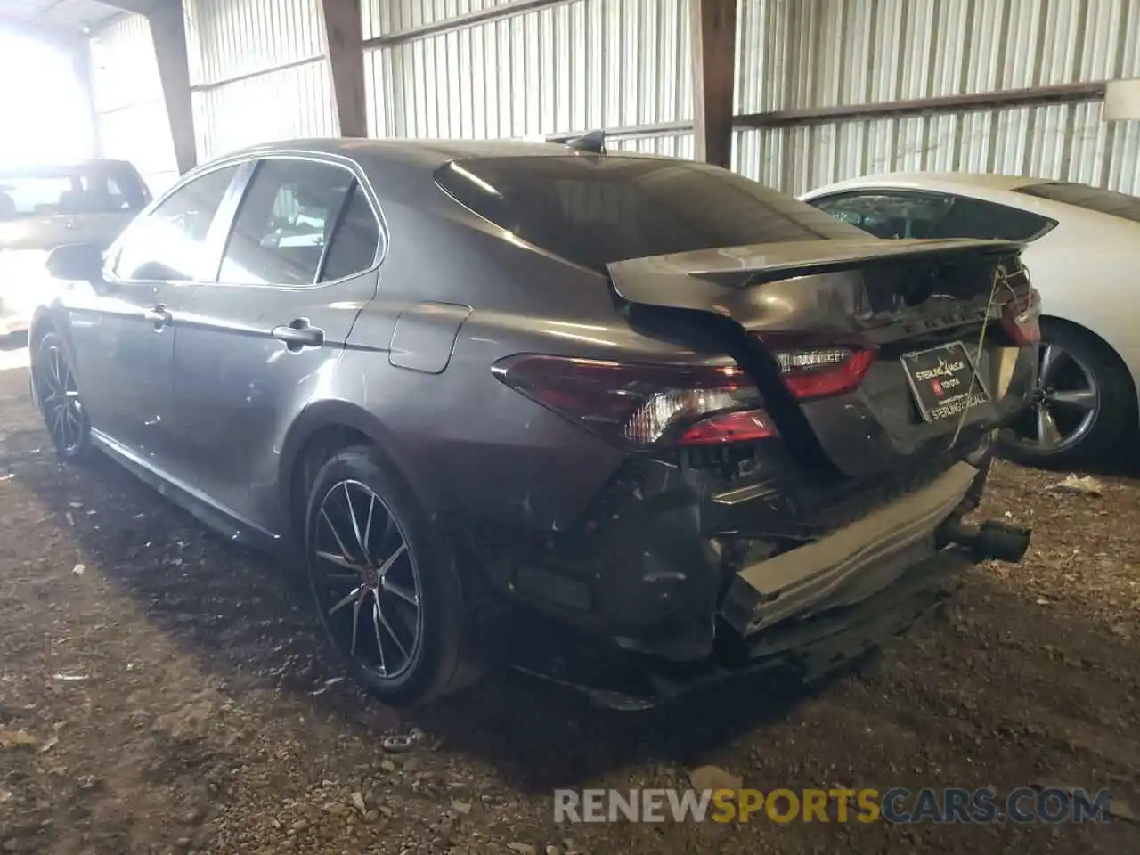 3 Photograph of a damaged car 4T1G11AK0NU646295 TOYOTA CAMRY 2022