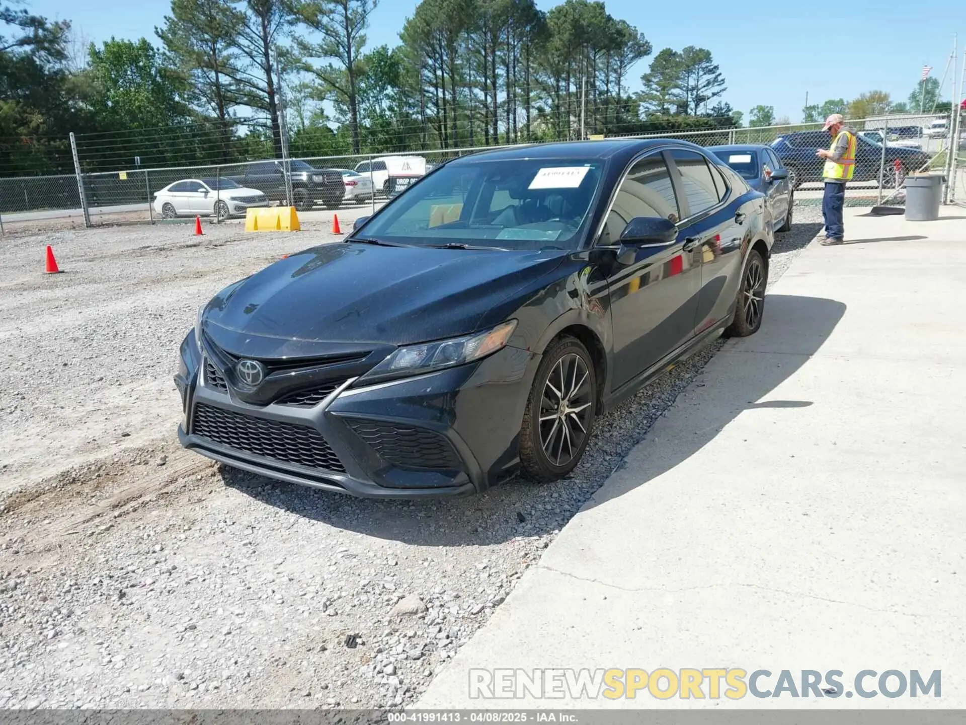 2 Photograph of a damaged car 4T1G11AK0NU657071 TOYOTA CAMRY 2022