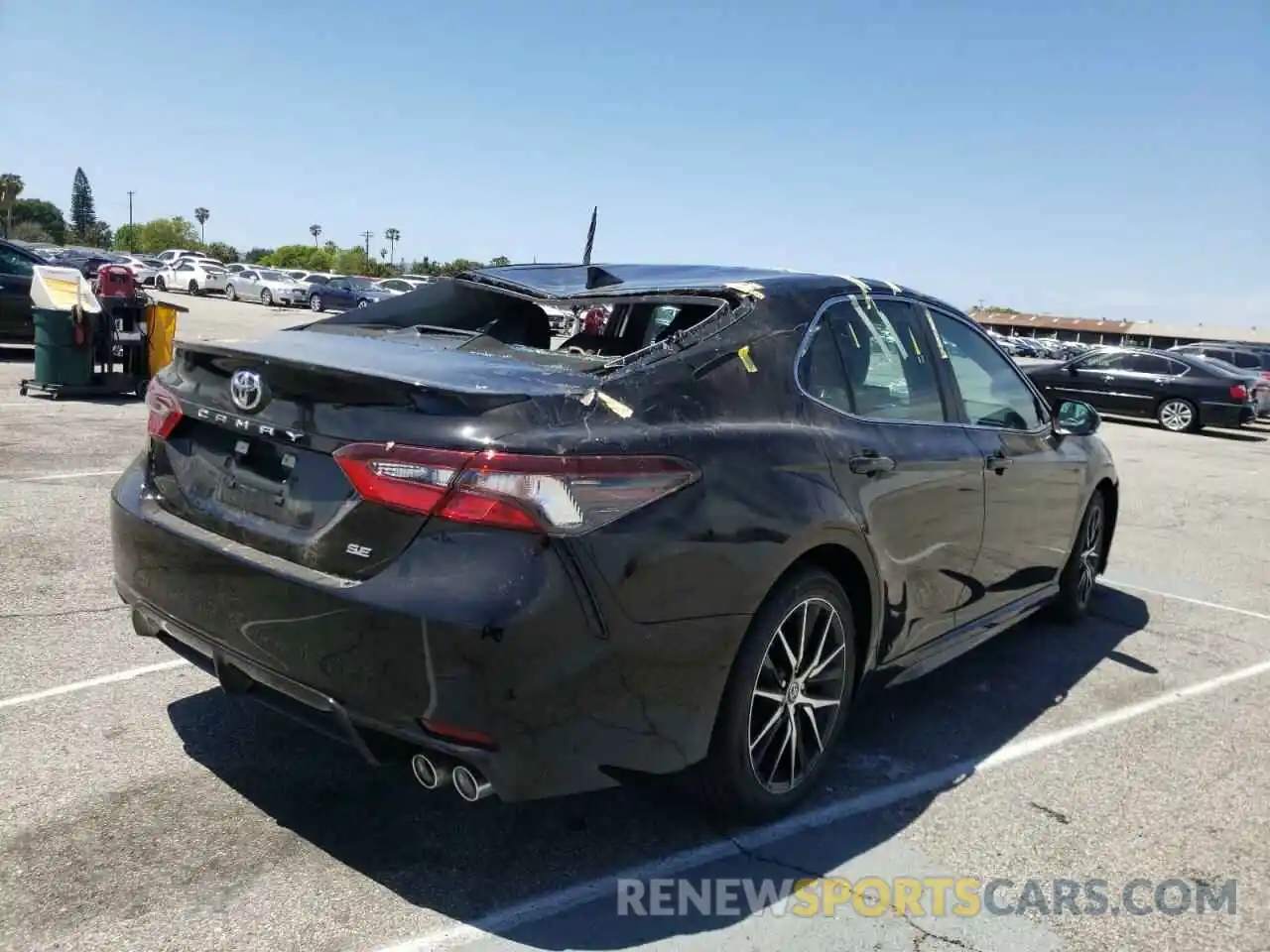 4 Photograph of a damaged car 4T1G11AK0NU668216 TOYOTA CAMRY 2022