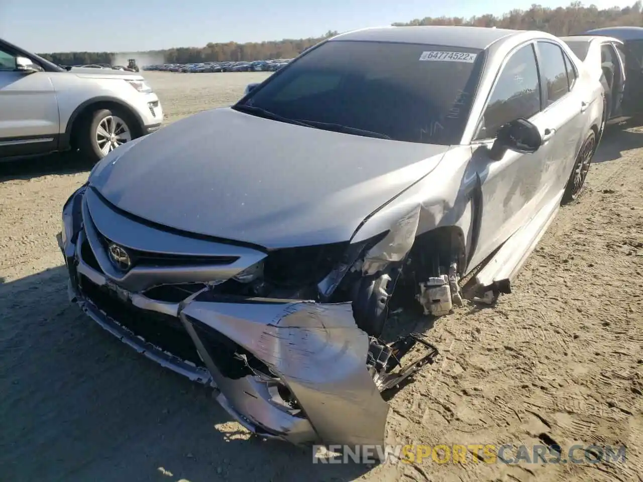 2 Photograph of a damaged car 4T1G11AK0NU678762 TOYOTA CAMRY 2022