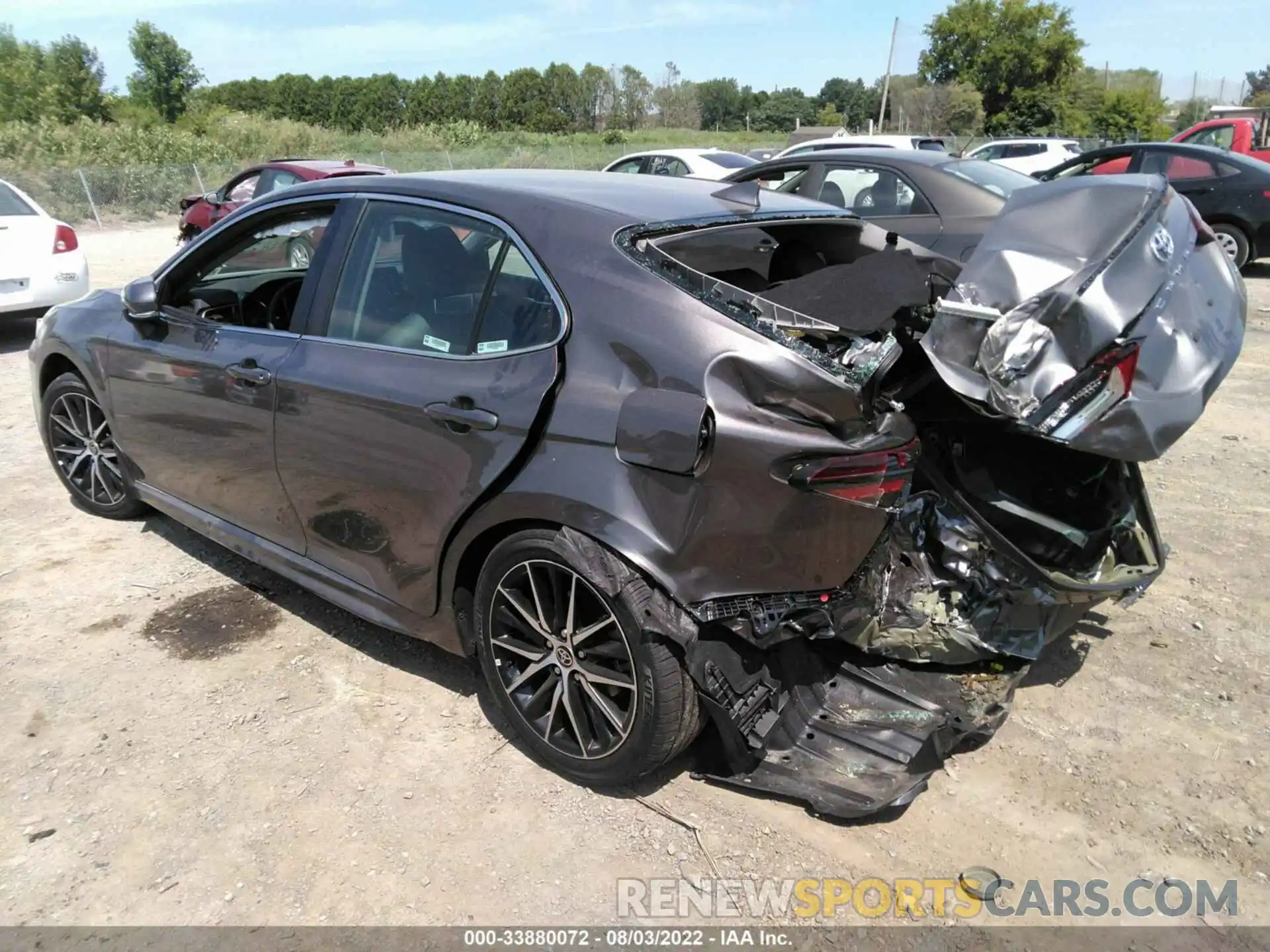 3 Photograph of a damaged car 4T1G11AK0NU700033 TOYOTA CAMRY 2022