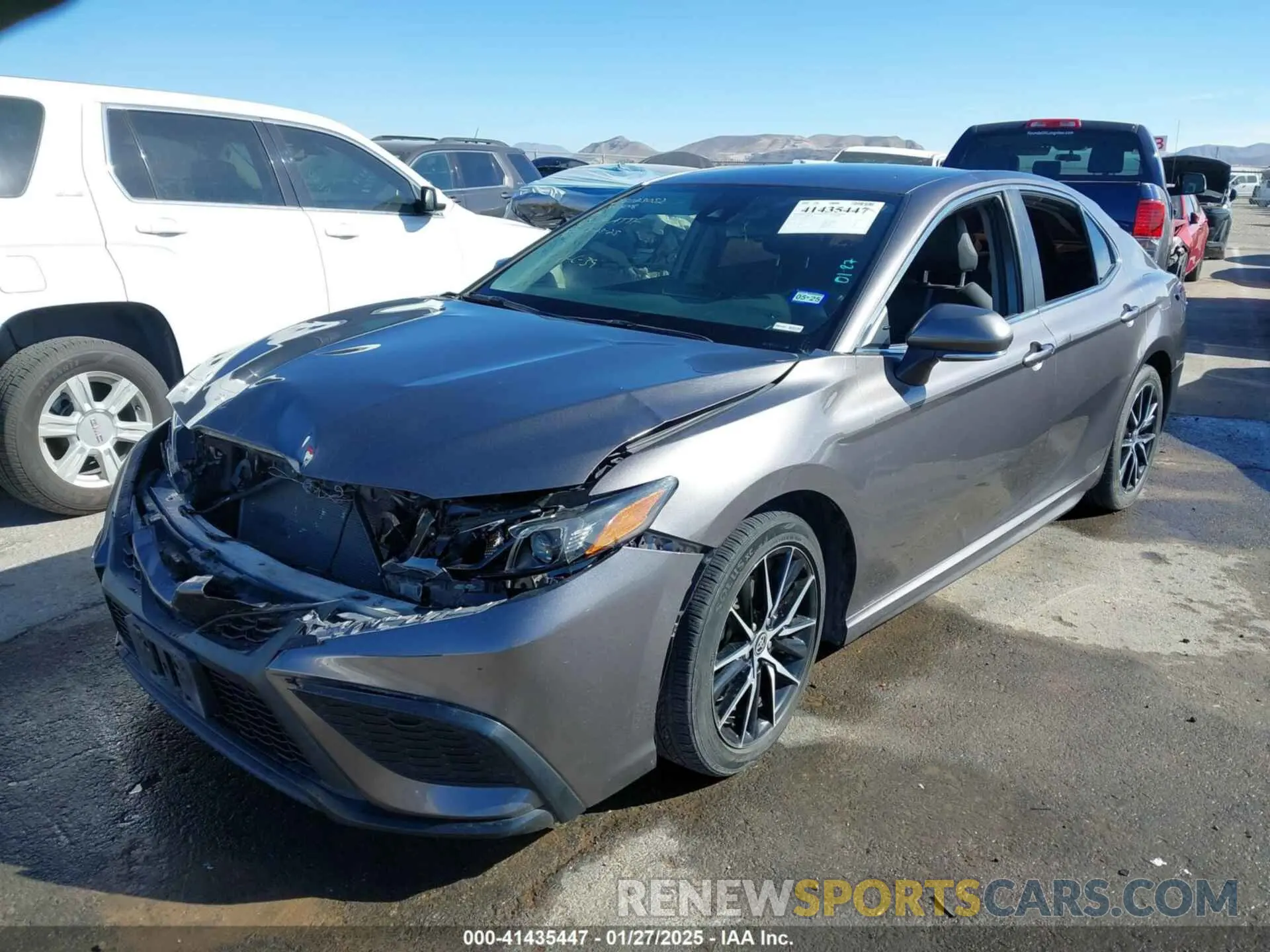 2 Photograph of a damaged car 4T1G11AK0NU703174 TOYOTA CAMRY 2022