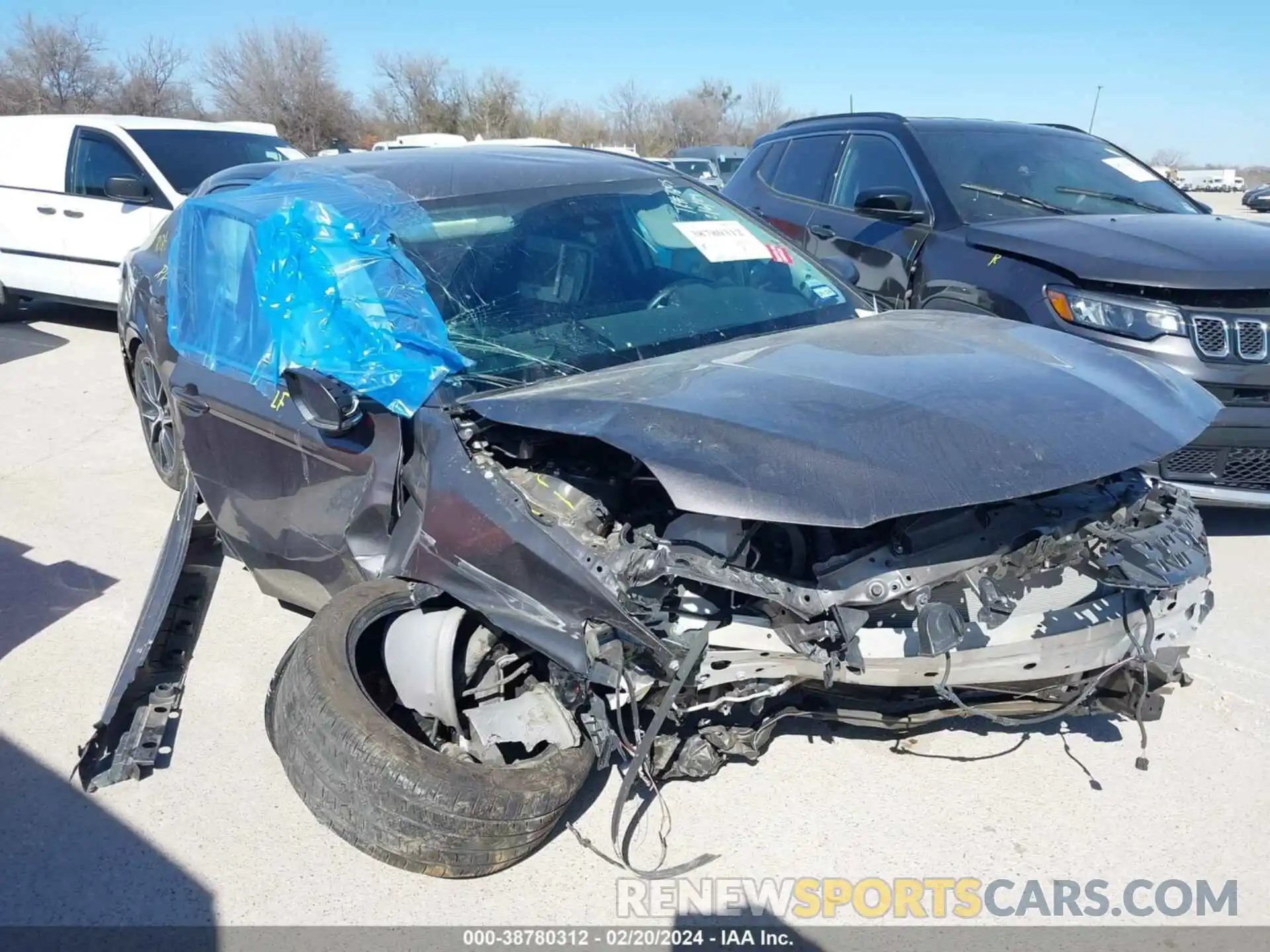 1 Photograph of a damaged car 4T1G11AK0NU710903 TOYOTA CAMRY 2022