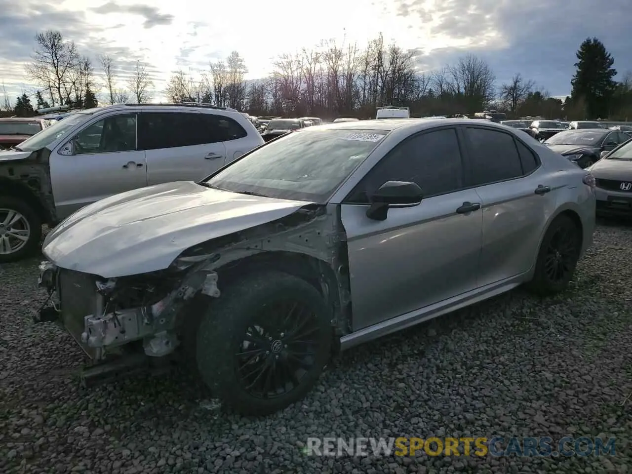 1 Photograph of a damaged car 4T1G11AK1NU002529 TOYOTA CAMRY 2022