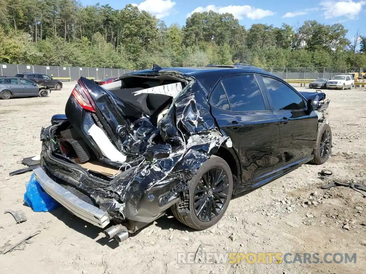 4 Photograph of a damaged car 4T1G11AK1NU017273 TOYOTA CAMRY 2022