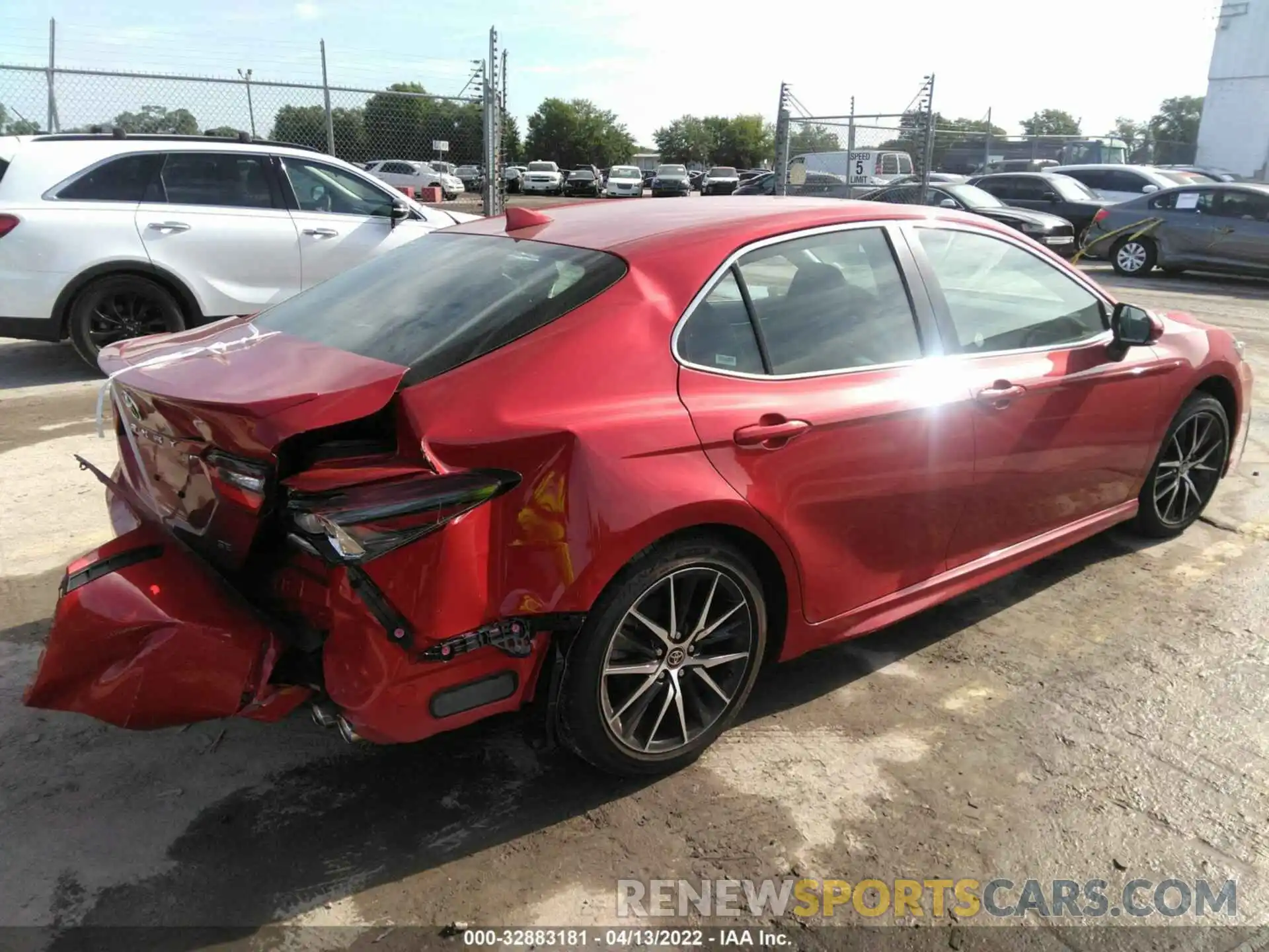 4 Photograph of a damaged car 4T1G11AK1NU018679 TOYOTA CAMRY 2022