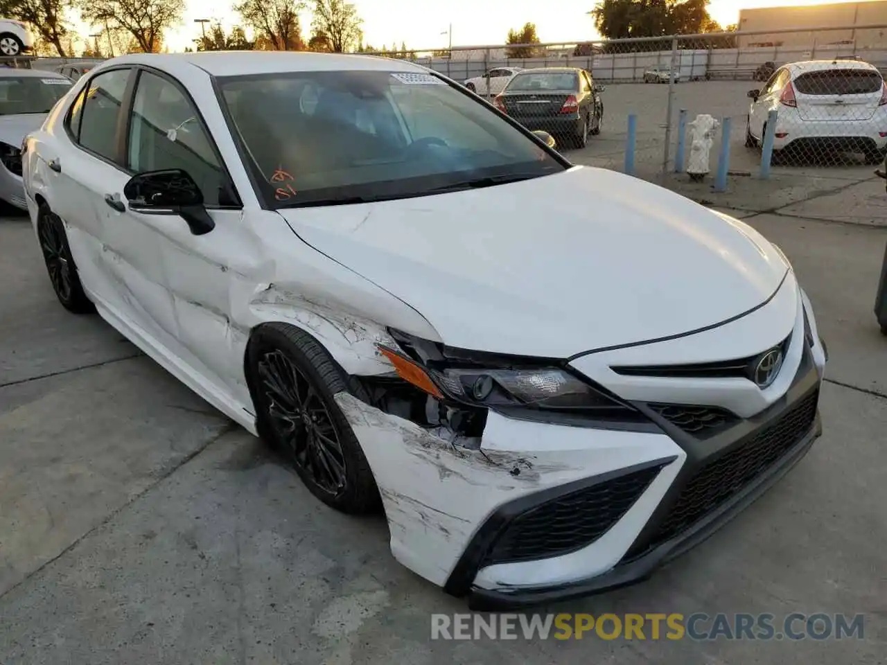 1 Photograph of a damaged car 4T1G11AK1NU031903 TOYOTA CAMRY 2022