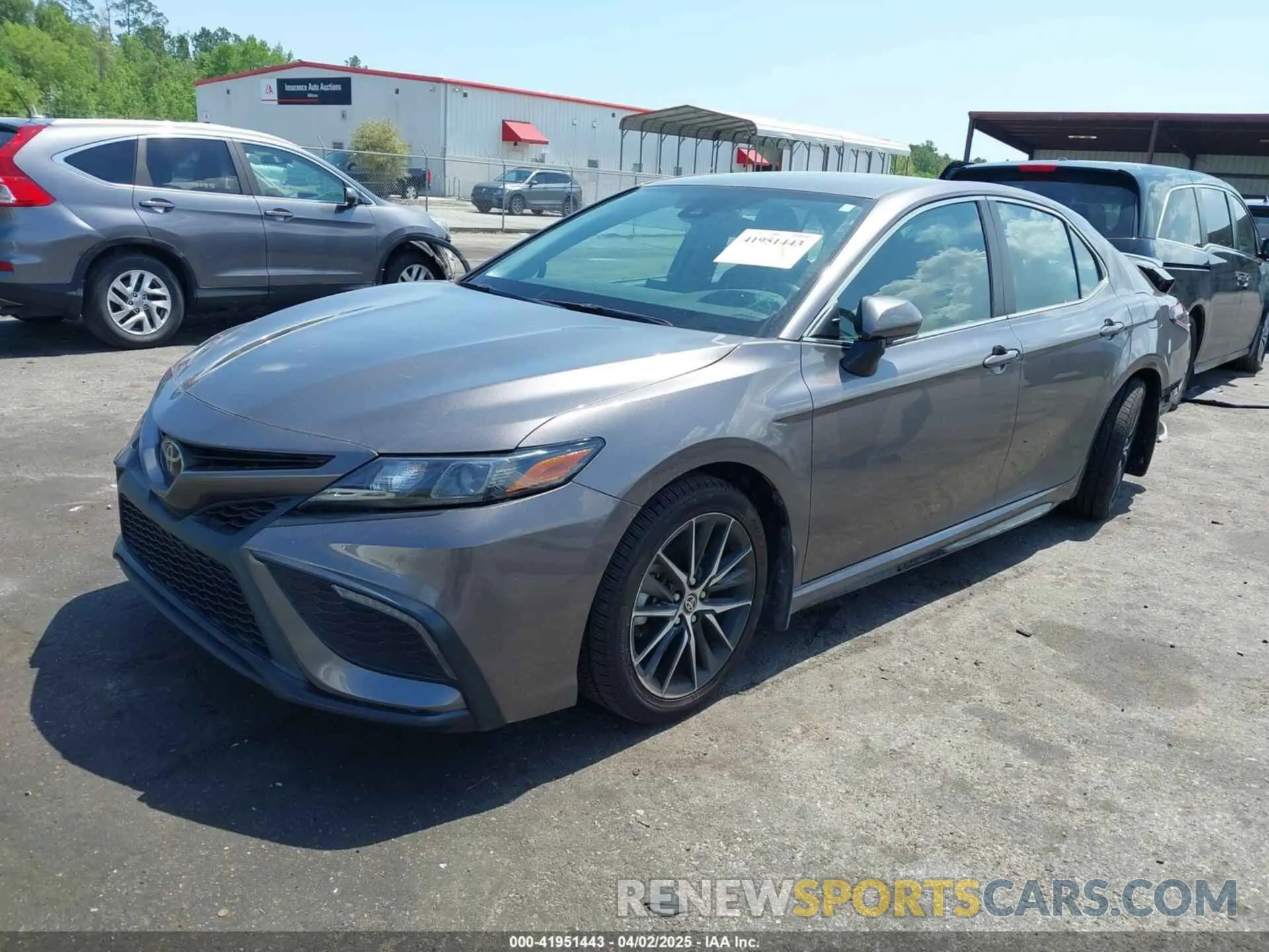 2 Photograph of a damaged car 4T1G11AK1NU036521 TOYOTA CAMRY 2022