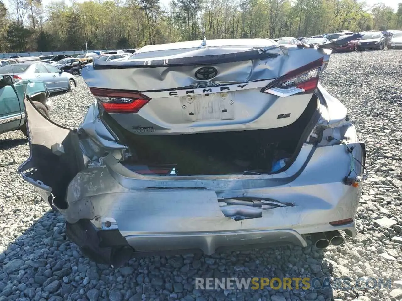 6 Photograph of a damaged car 4T1G11AK1NU037782 TOYOTA CAMRY 2022