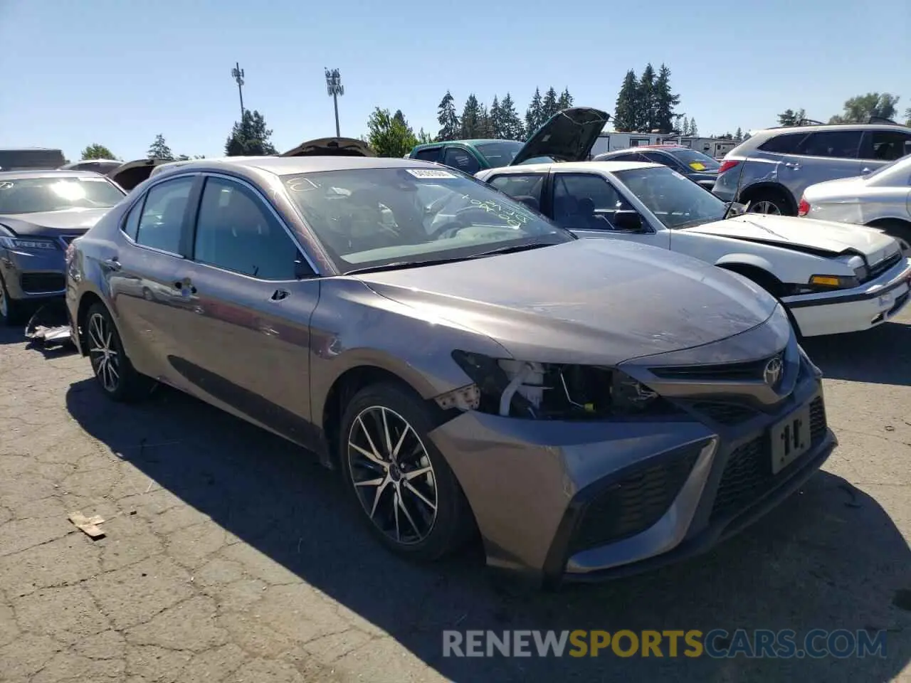 4 Photograph of a damaged car 4T1G11AK1NU038642 TOYOTA CAMRY 2022