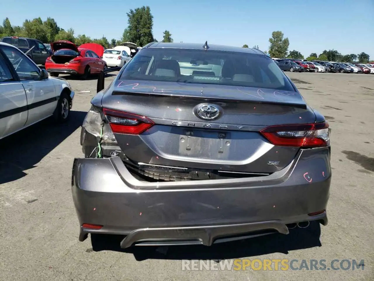 6 Photograph of a damaged car 4T1G11AK1NU038642 TOYOTA CAMRY 2022
