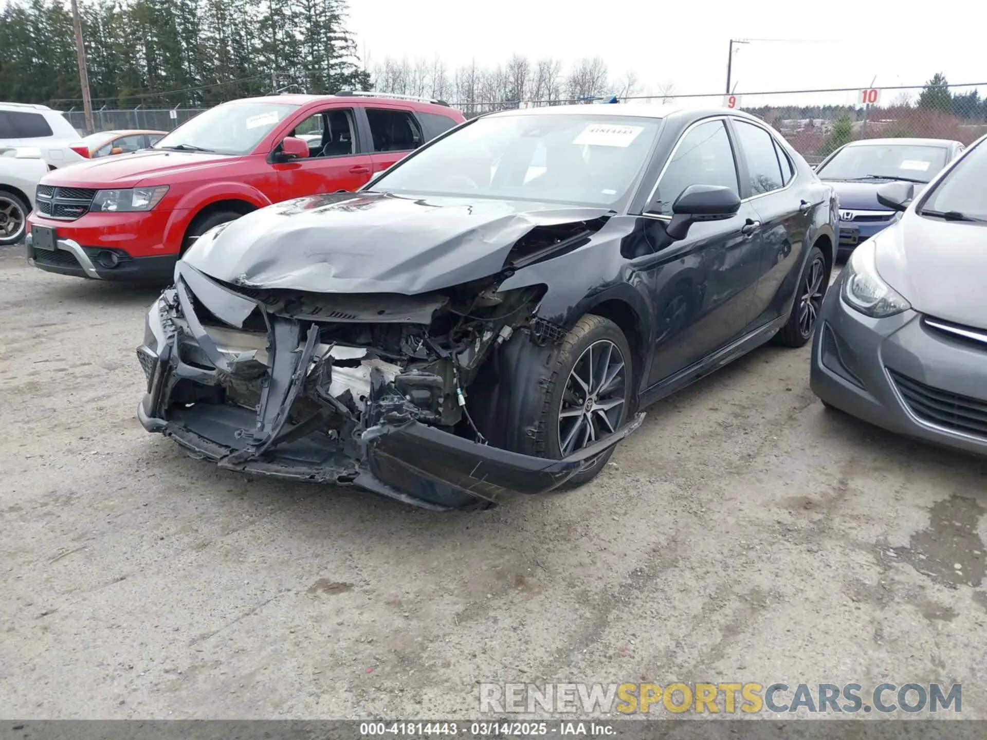 2 Photograph of a damaged car 4T1G11AK1NU052718 TOYOTA CAMRY 2022