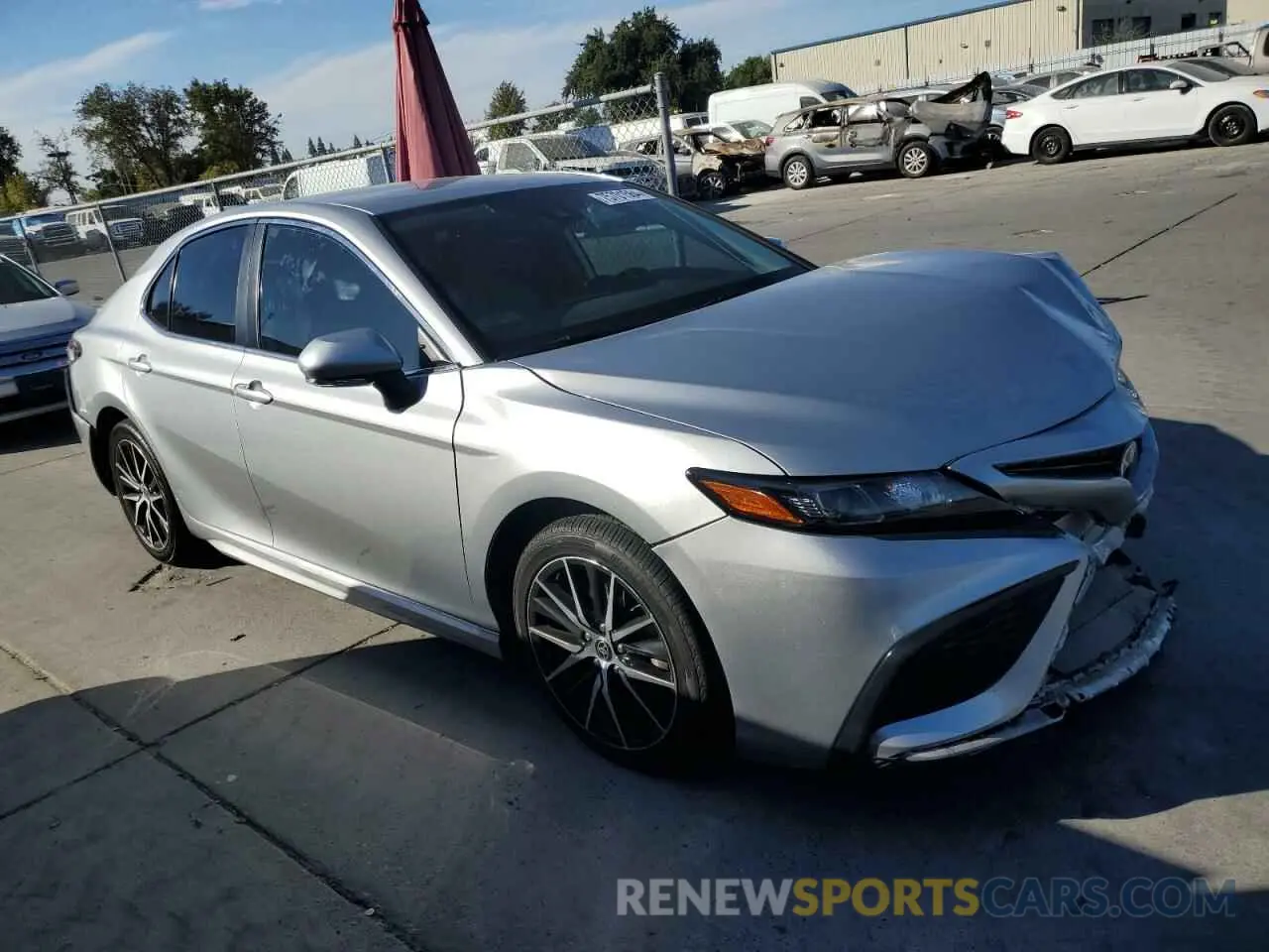 4 Photograph of a damaged car 4T1G11AK1NU058650 TOYOTA CAMRY 2022