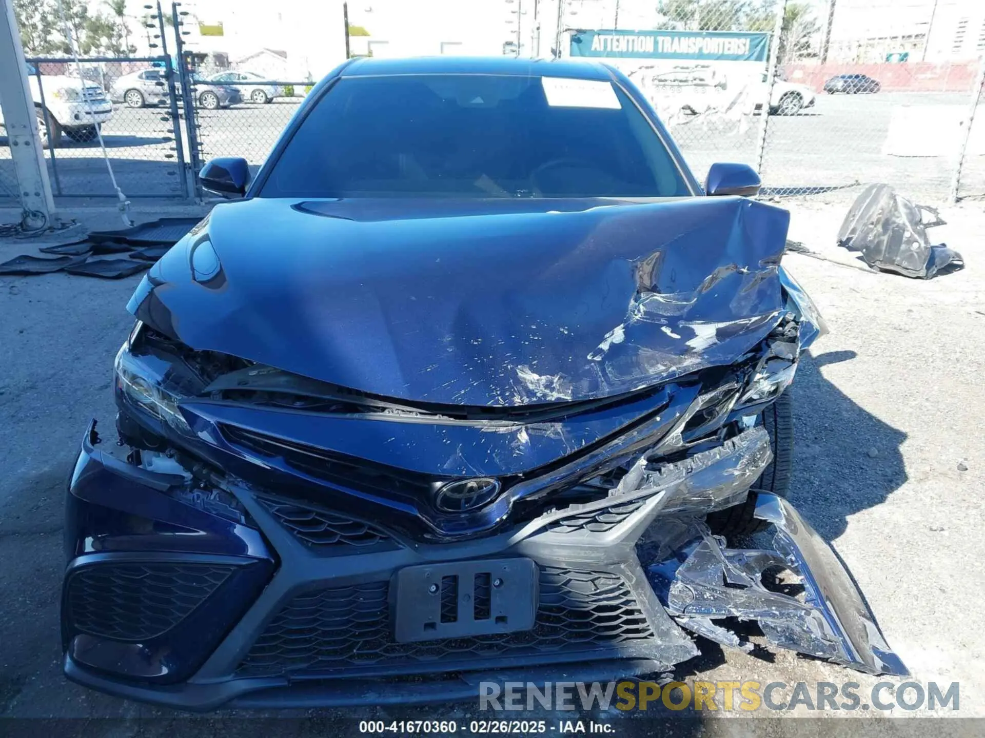 6 Photograph of a damaged car 4T1G11AK1NU074198 TOYOTA CAMRY 2022