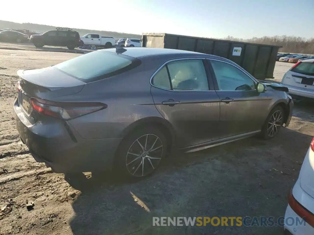 3 Photograph of a damaged car 4T1G11AK1NU623978 TOYOTA CAMRY 2022