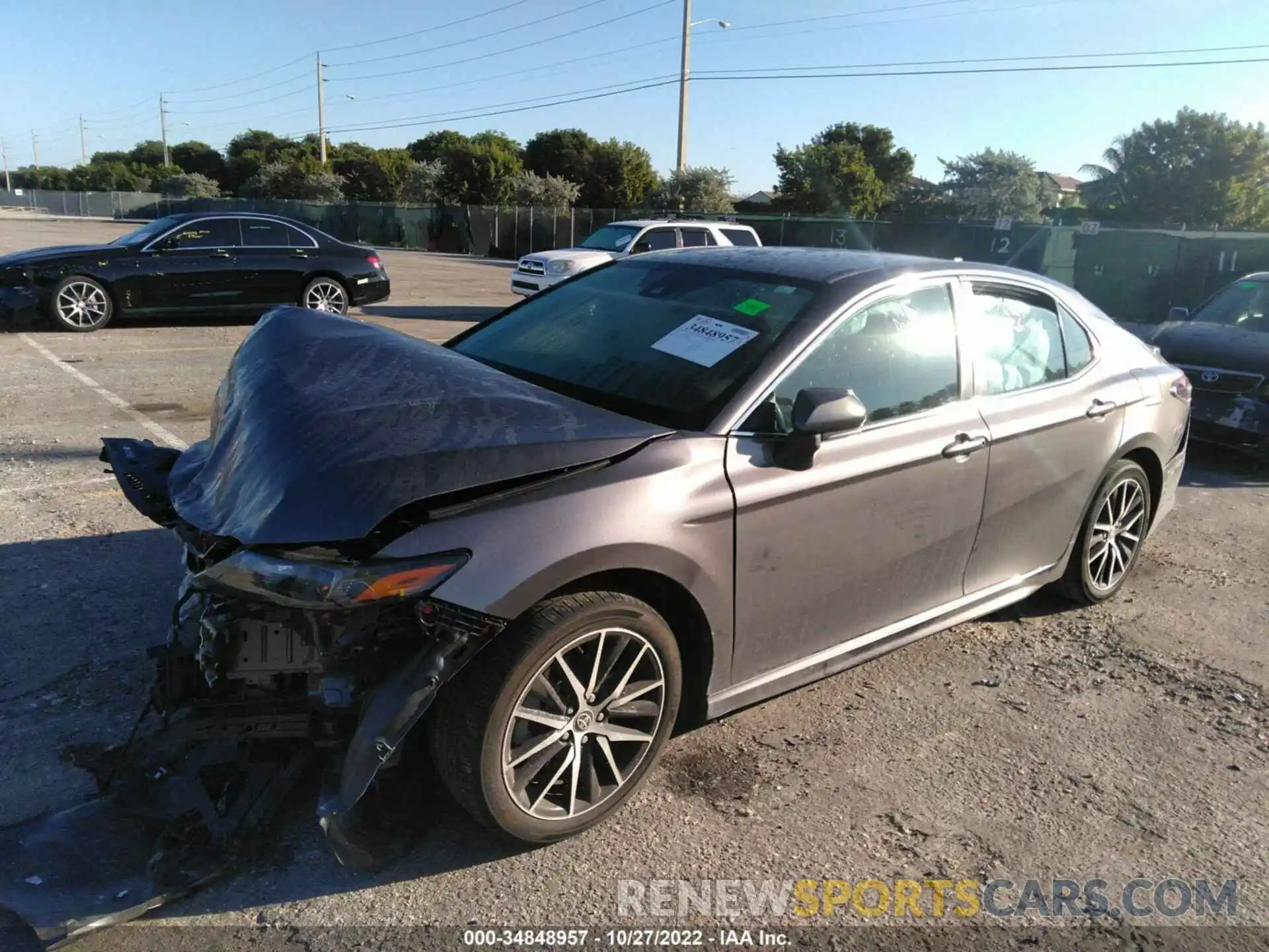 2 Photograph of a damaged car 4T1G11AK1NU637993 TOYOTA CAMRY 2022