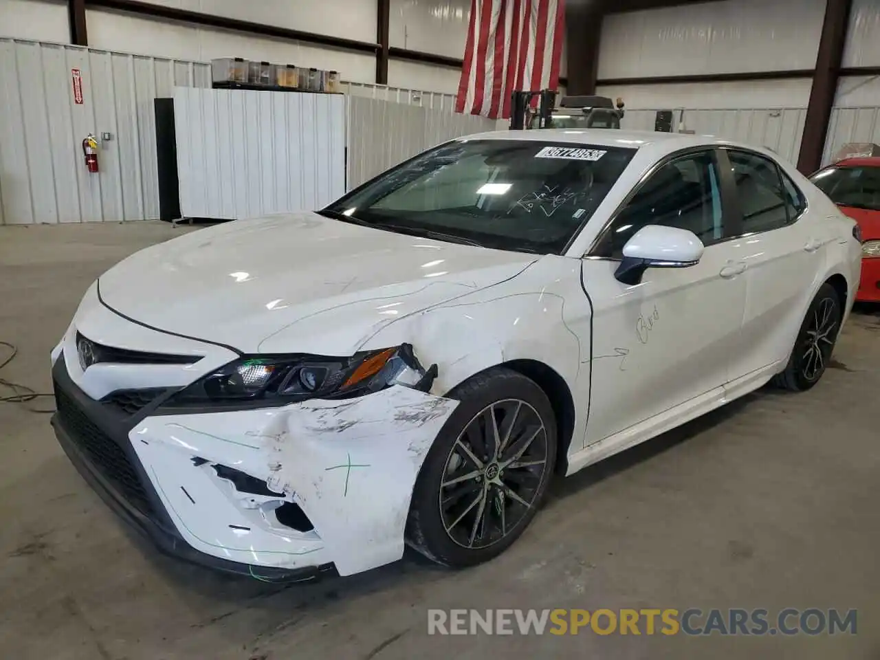 1 Photograph of a damaged car 4T1G11AK1NU641686 TOYOTA CAMRY 2022