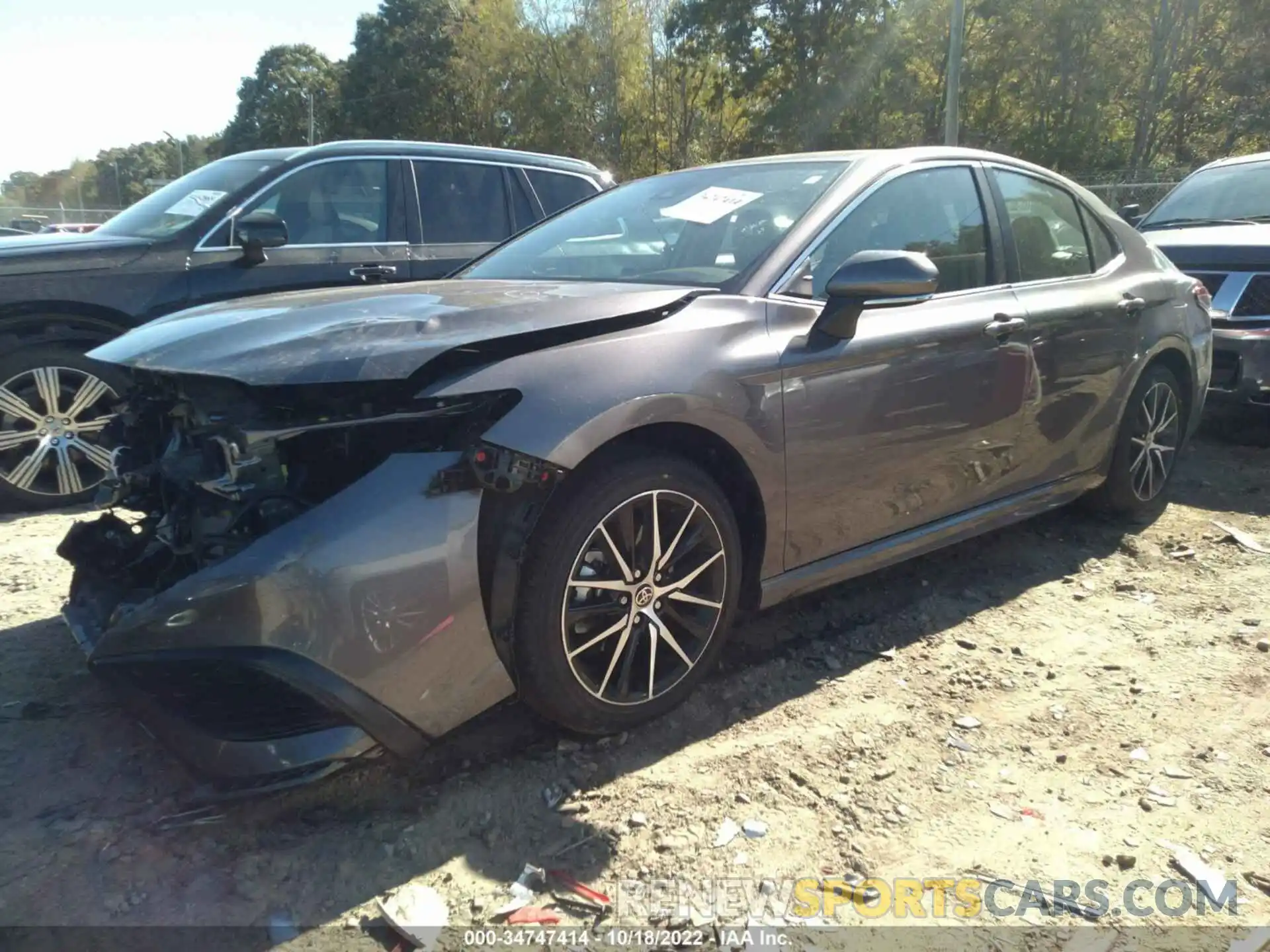 2 Photograph of a damaged car 4T1G11AK1NU643650 TOYOTA CAMRY 2022